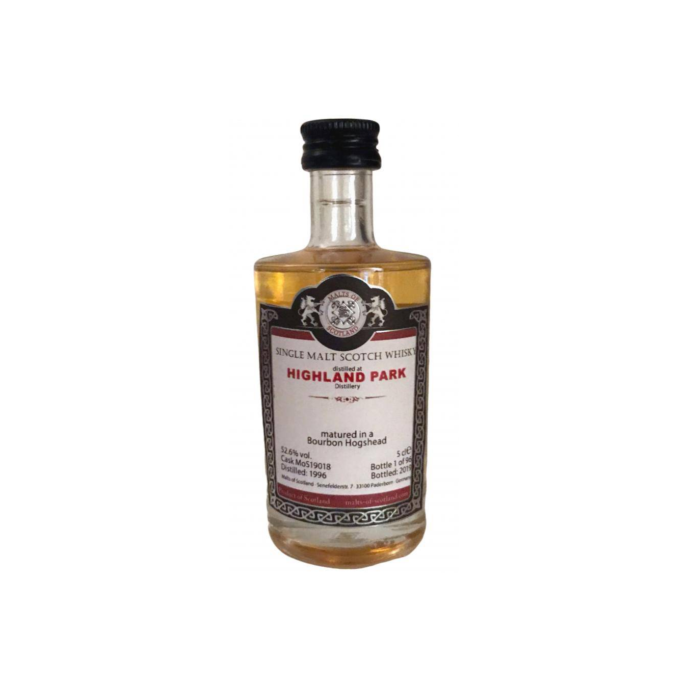 Highland Park Miniature 1996 23 Years Single Malt Whisky 2