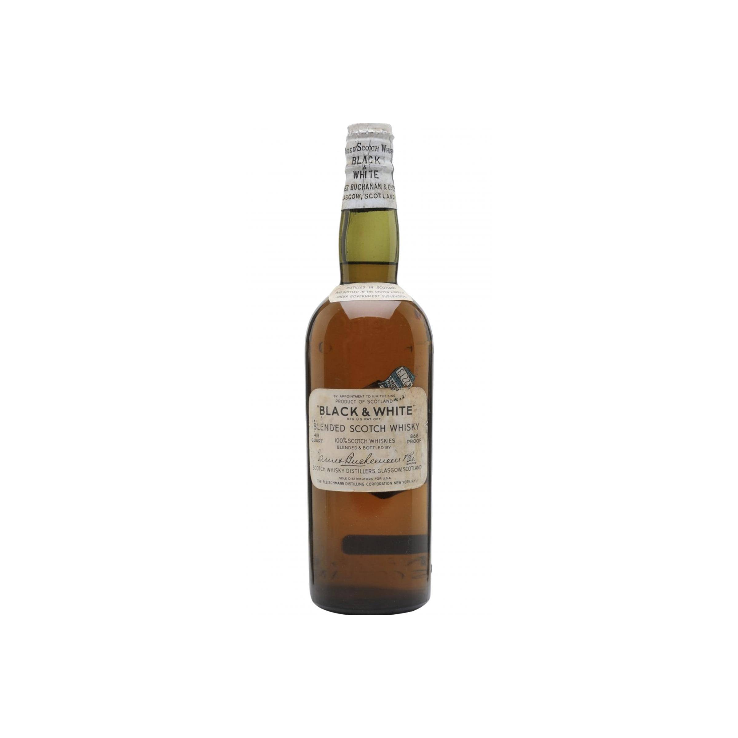 Black & White Blended Whisky