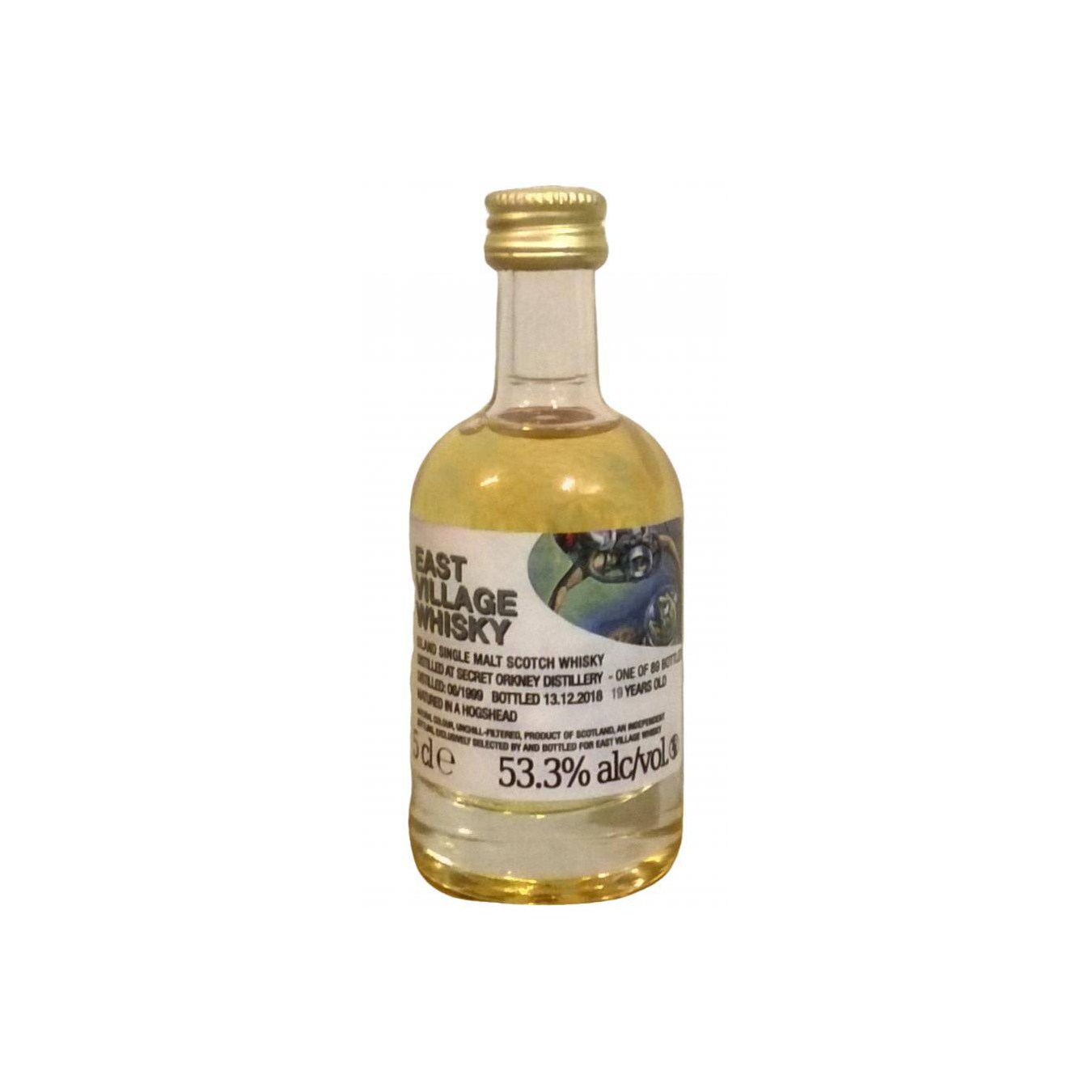 East Village Whisky Company 1999 19 Years Single Malt Whisky 2
