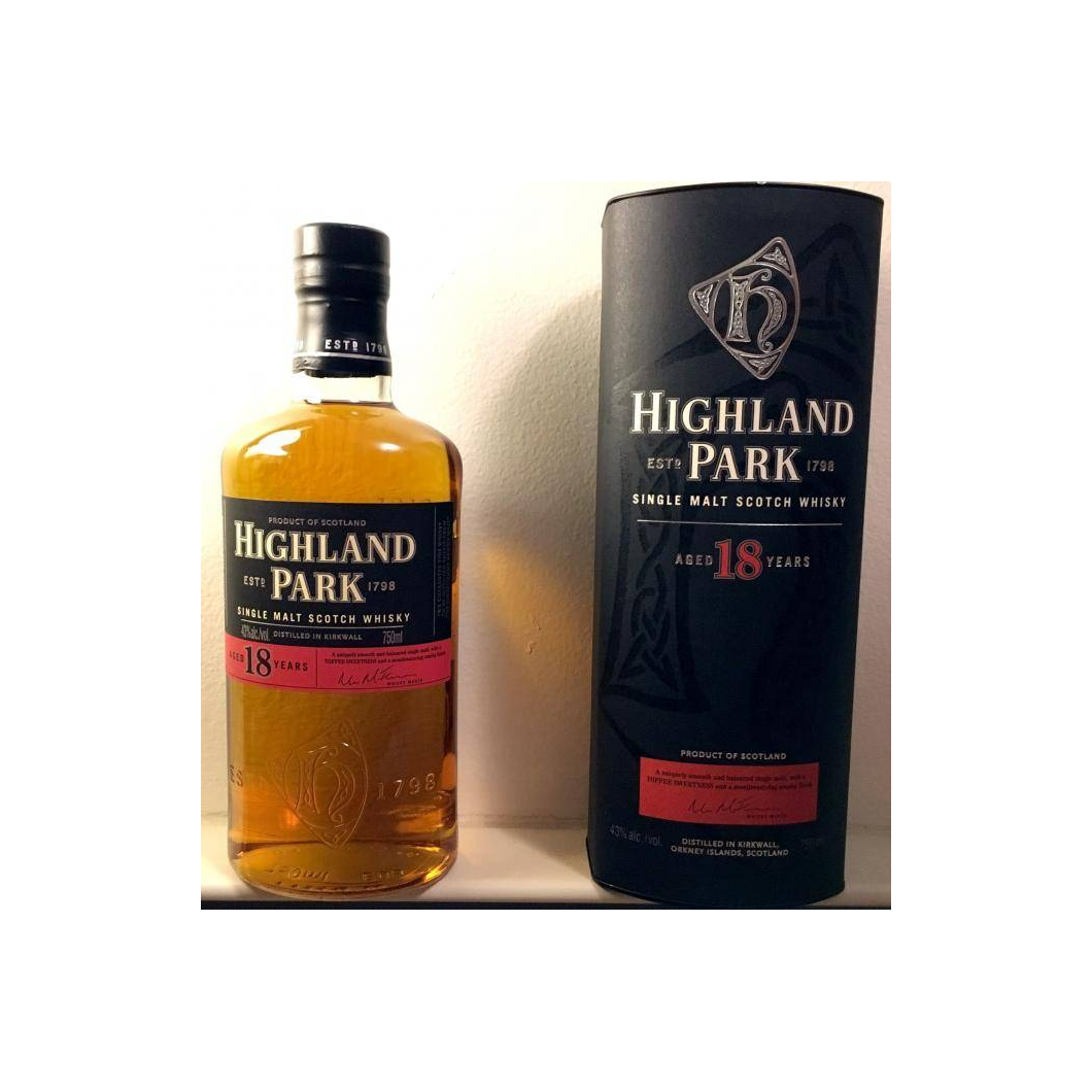 Highland Park 18 Years Single Malt Whisky 2