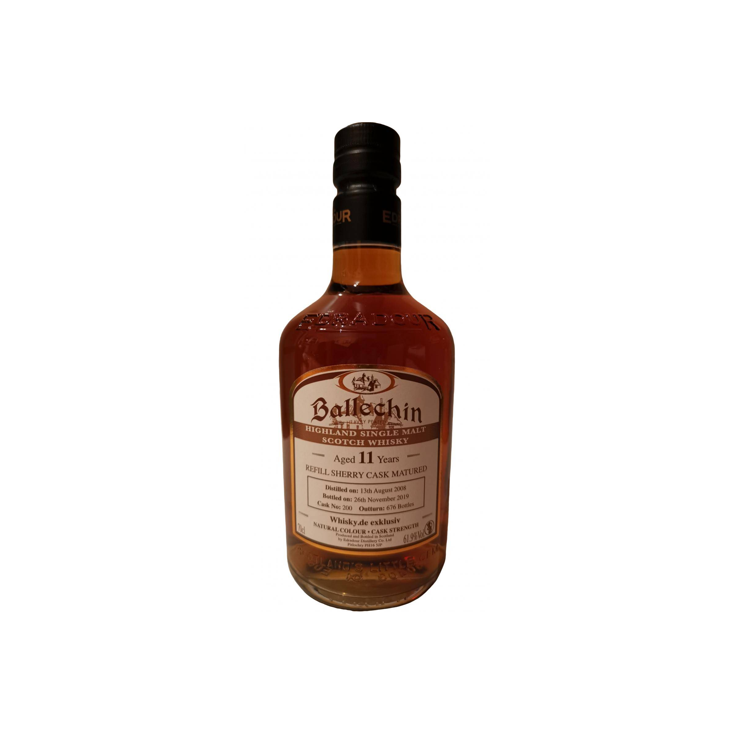 Ballechin 2008 11 Years Single Malt Whisky