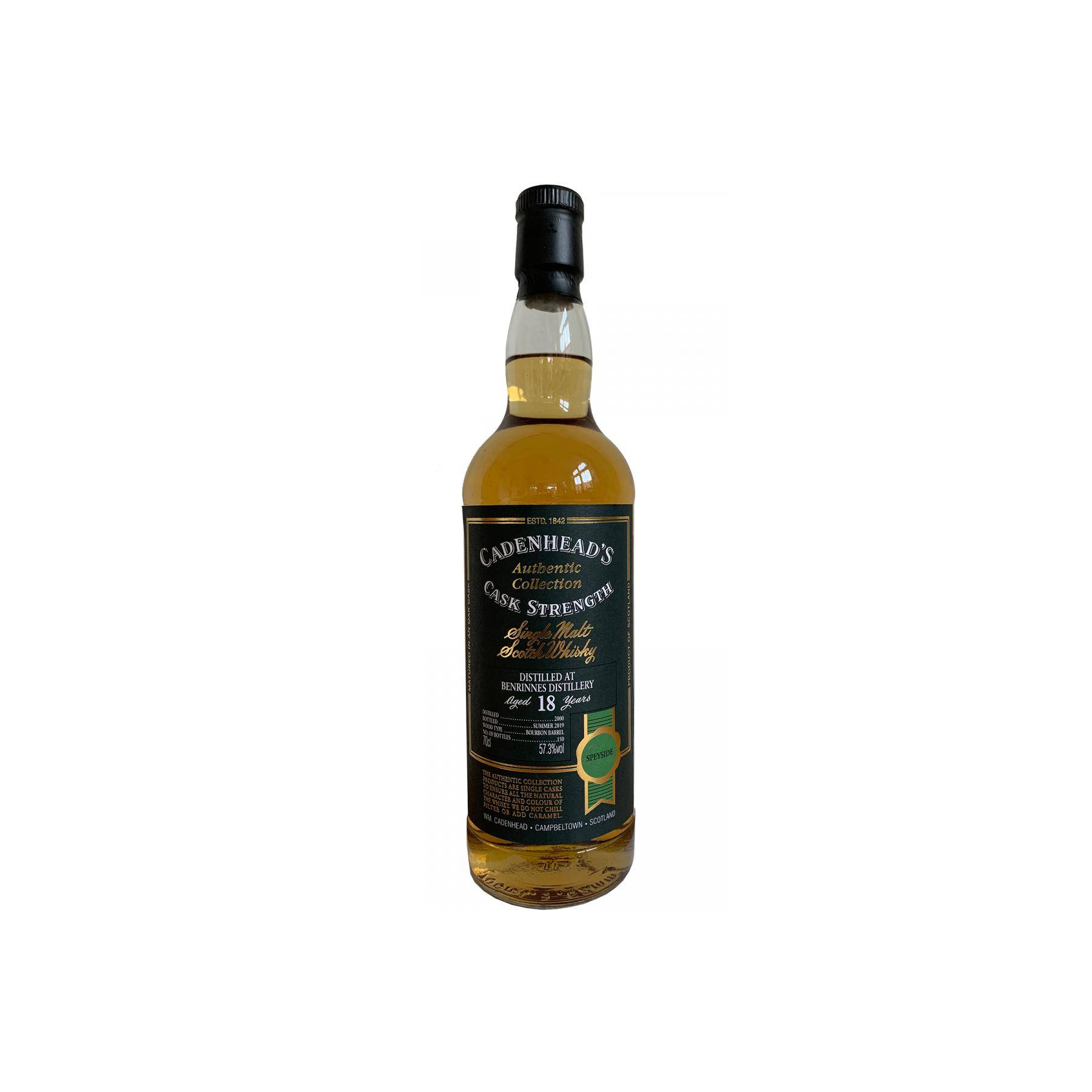 Benrinnes Authentic Collection 2000 18 Years Single Malt Whisky