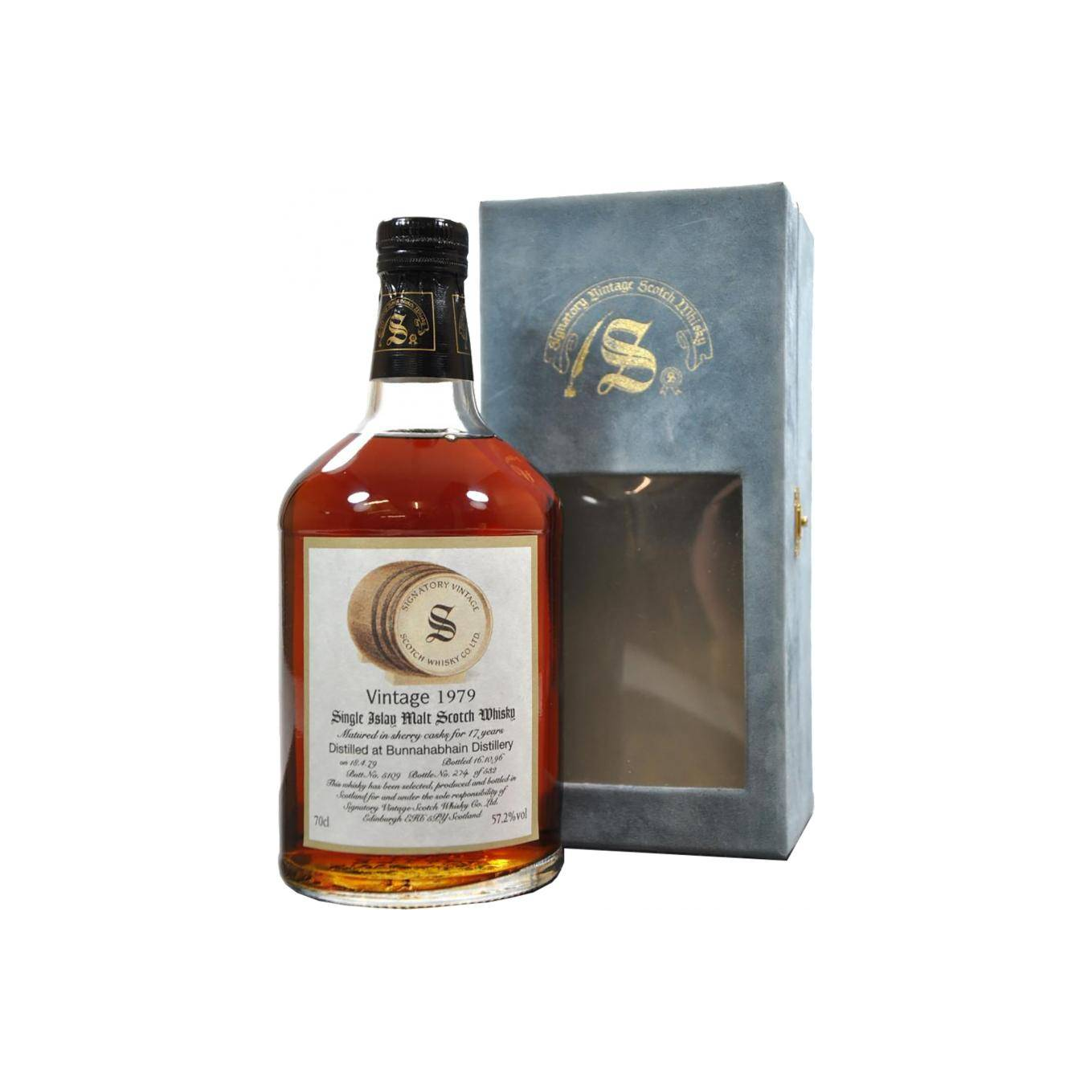 Bunnahabhain Vintage Collection - Dumpy 1979 17 Years Single Malt Whisky 3
