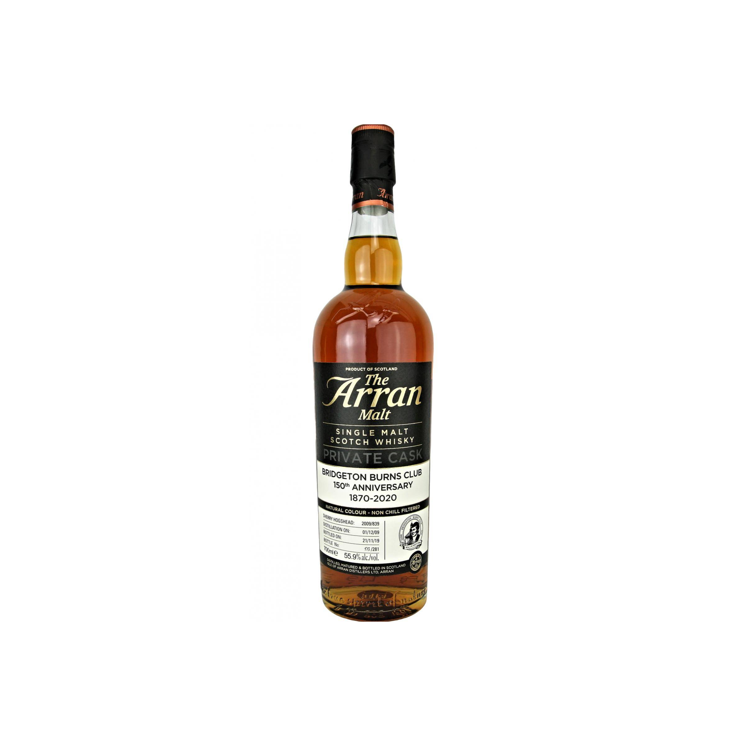 Arran Private Cask 2009 9 Years Single Malt Whisky