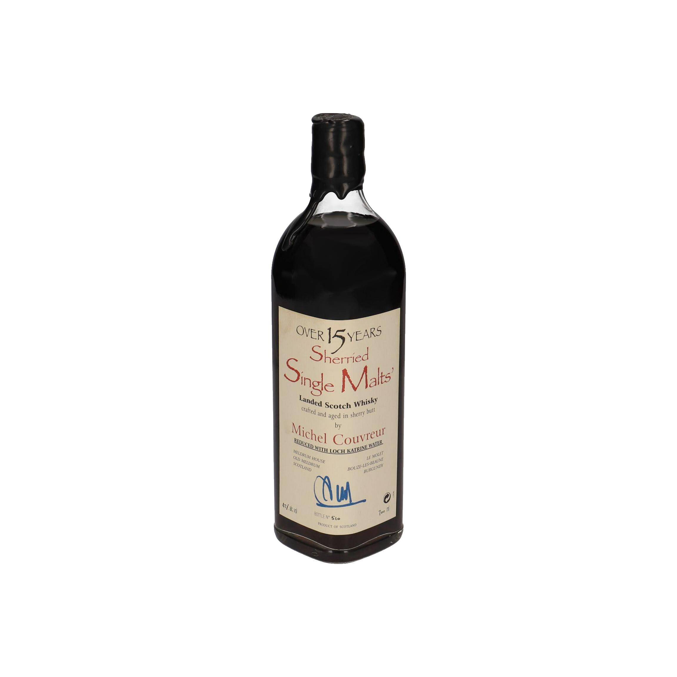 Michel Couvreur 15 Years Single Malt Whisky