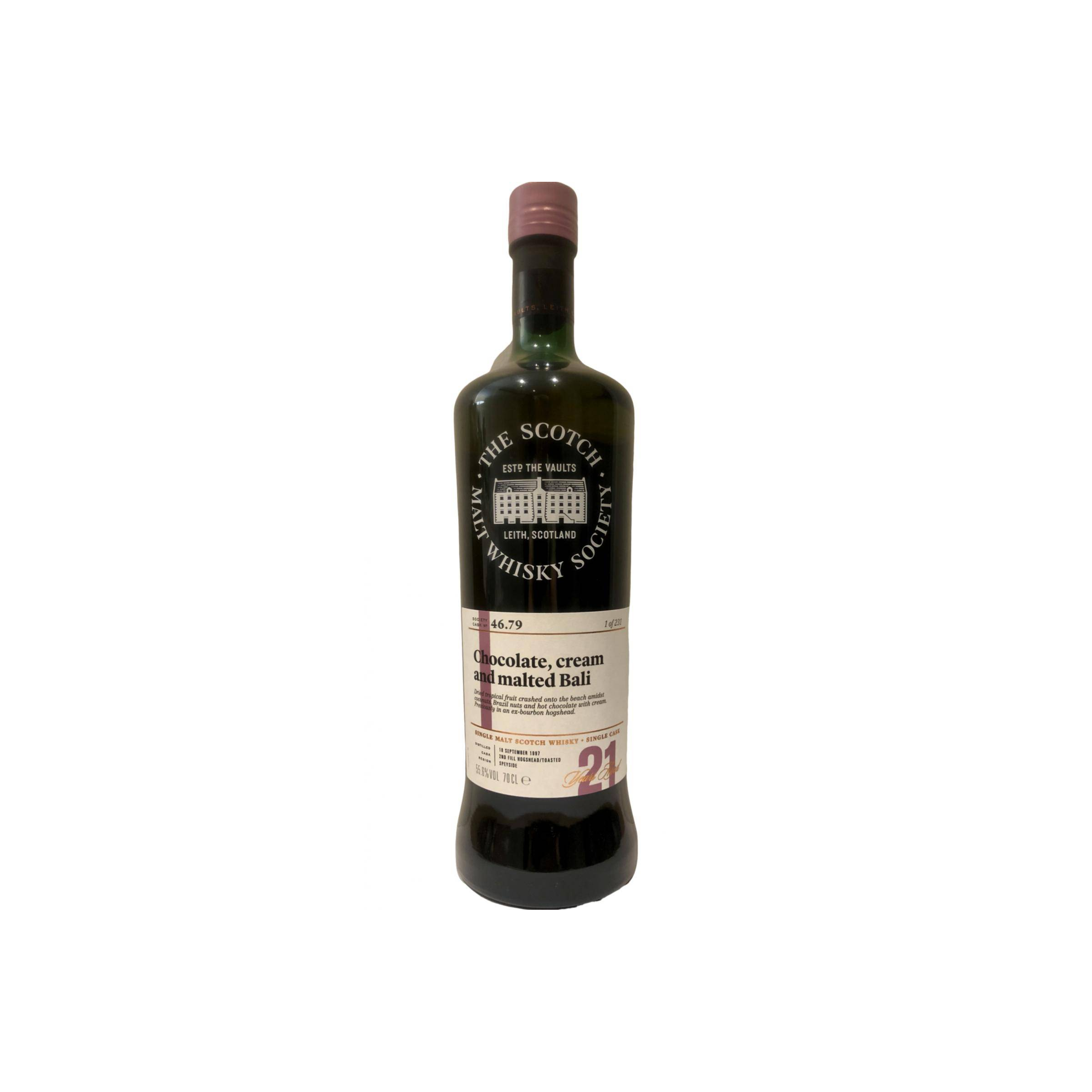 The Scotch Malt Whisky Society 1997 21 Years Single Malt Whisky