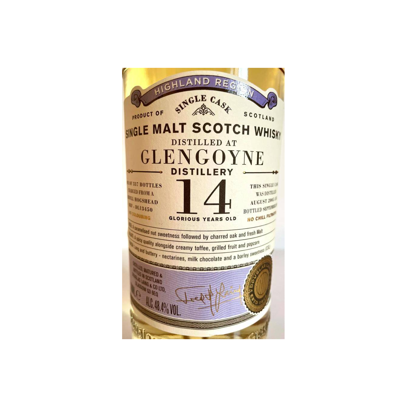 Glengoyne Old Particular 2005 14 Years Single Malt Whisky 3