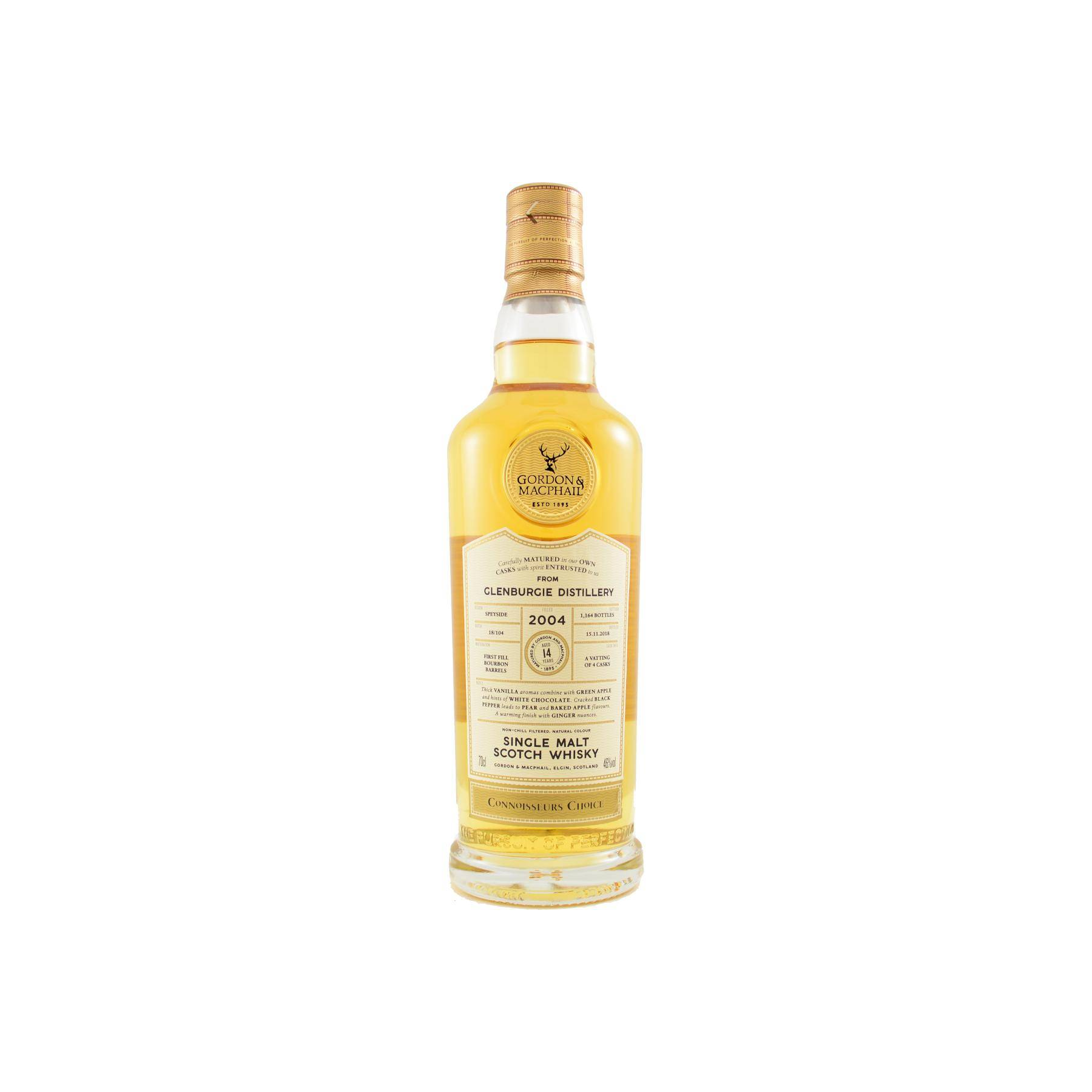 Glenburgie Connoisseurs Choice 2004 14 Years Single Malt Whisky