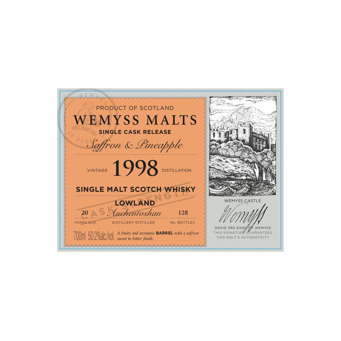 Auchentoshan 1998 20 Years Single Malt Whisky 2