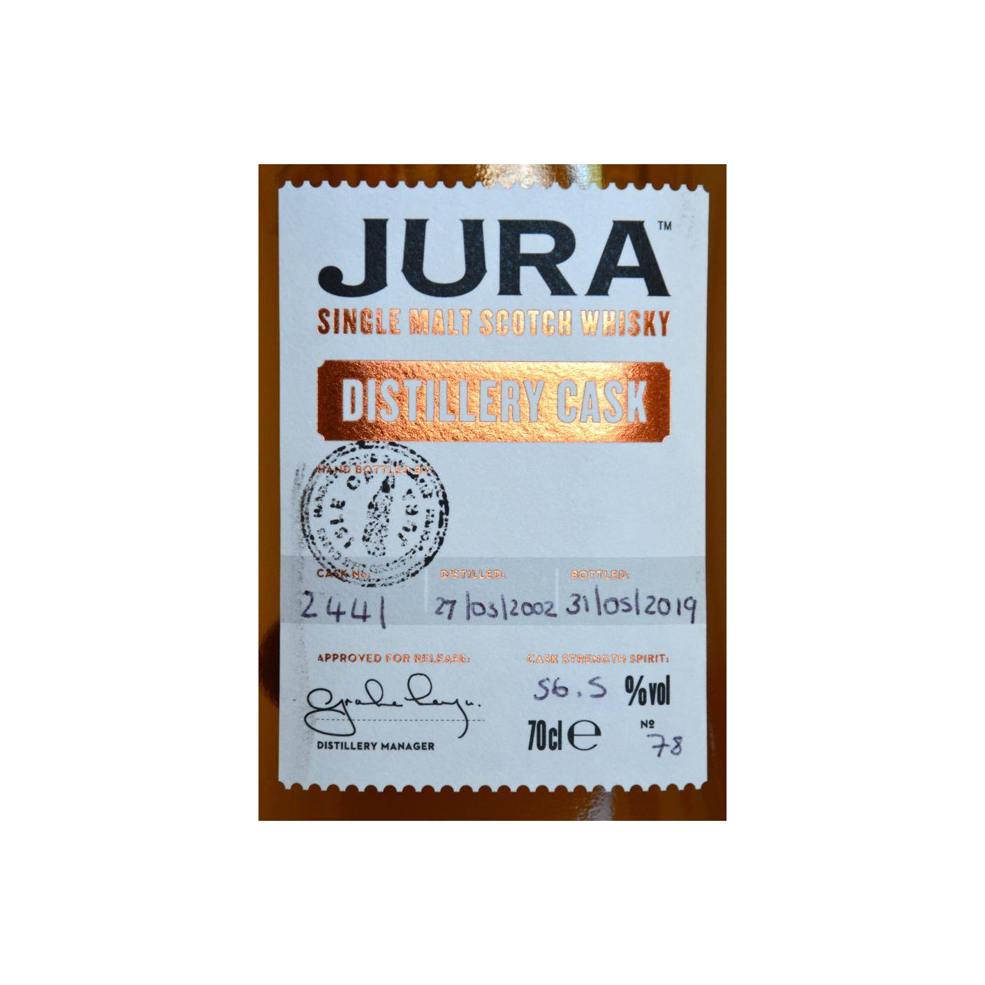 Jura 2002 17 Years Single Malt Whisky 2