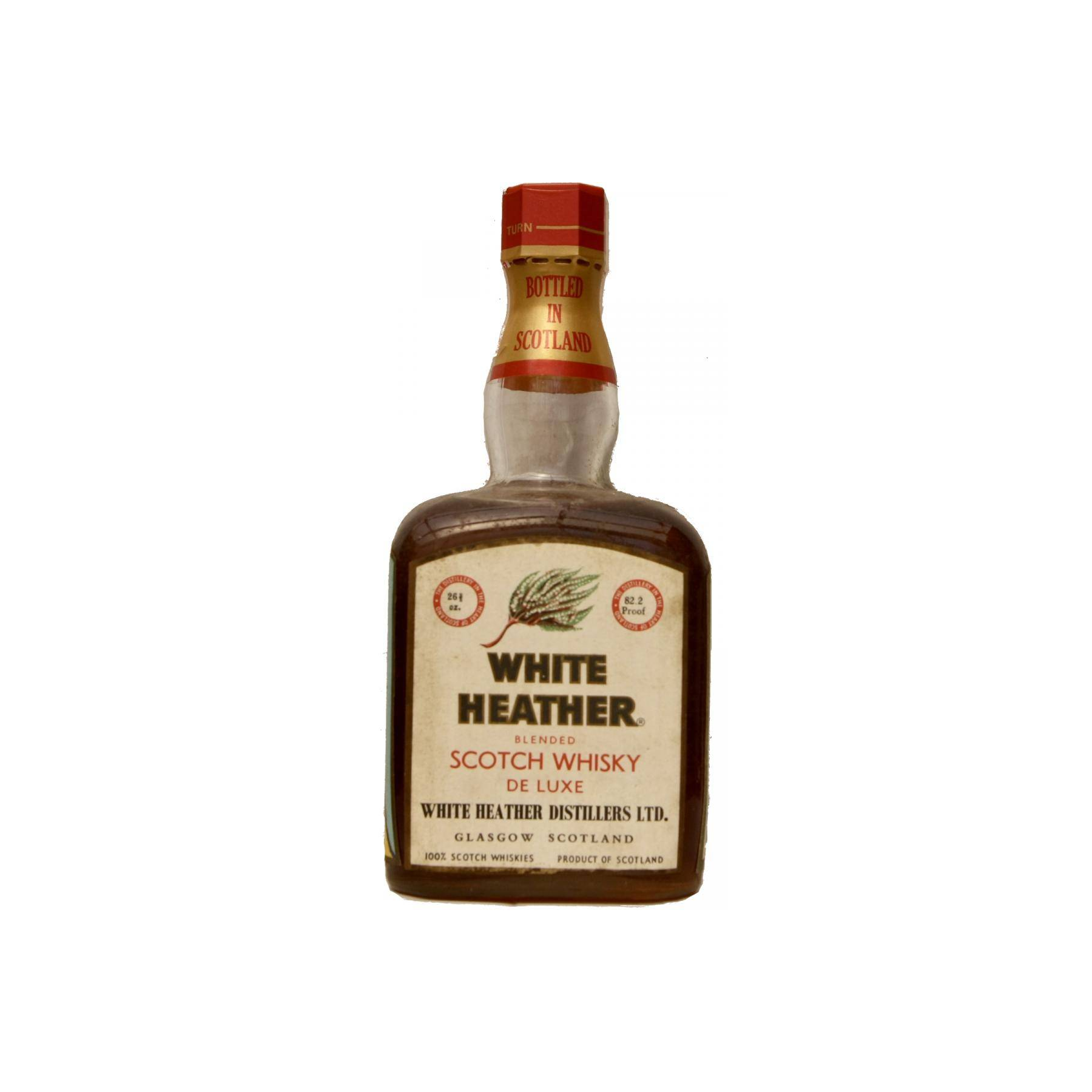 White Heather Blended Scotch Whisky De Luxe