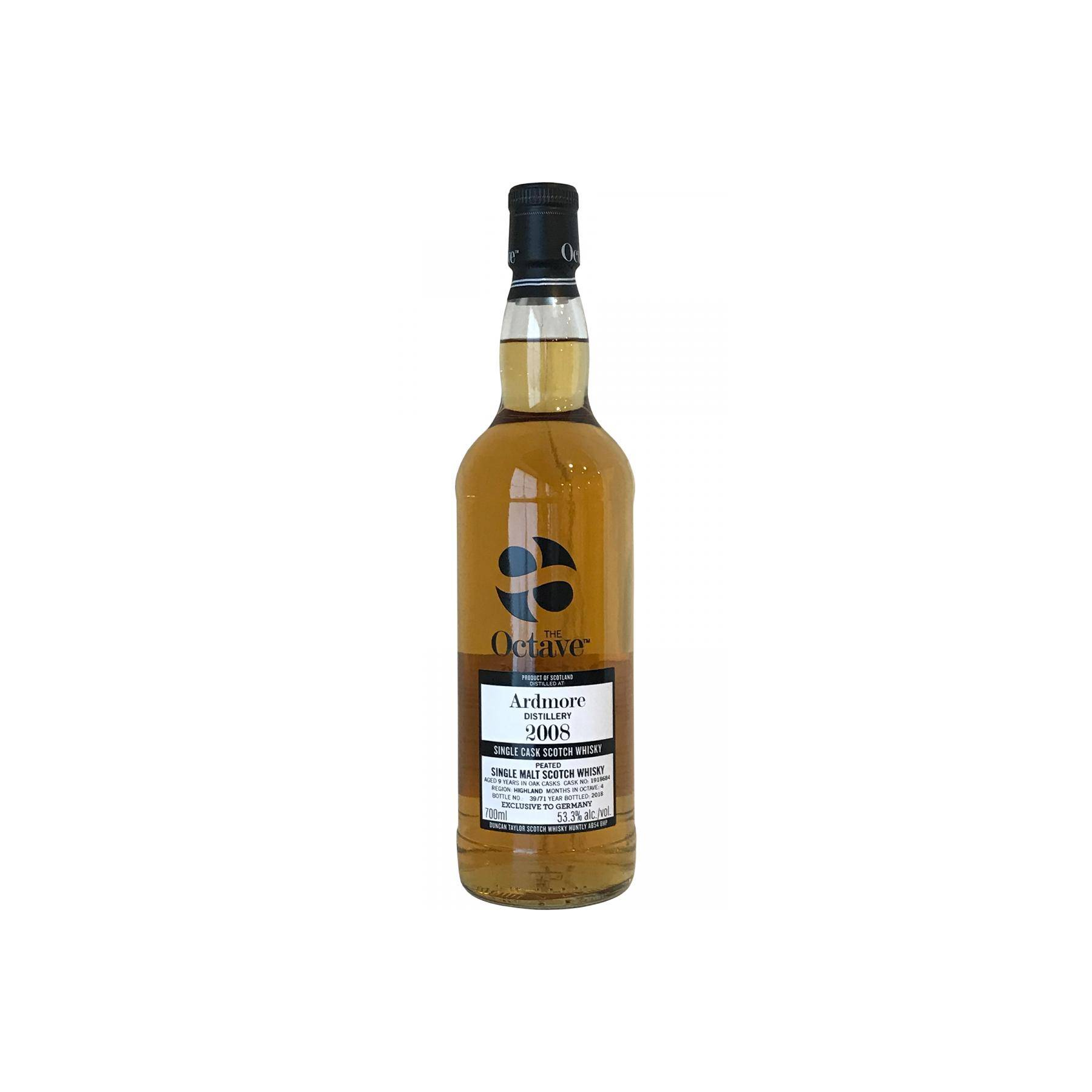 Ardmore The Octave 2008 9 Years Single Malt Whisky