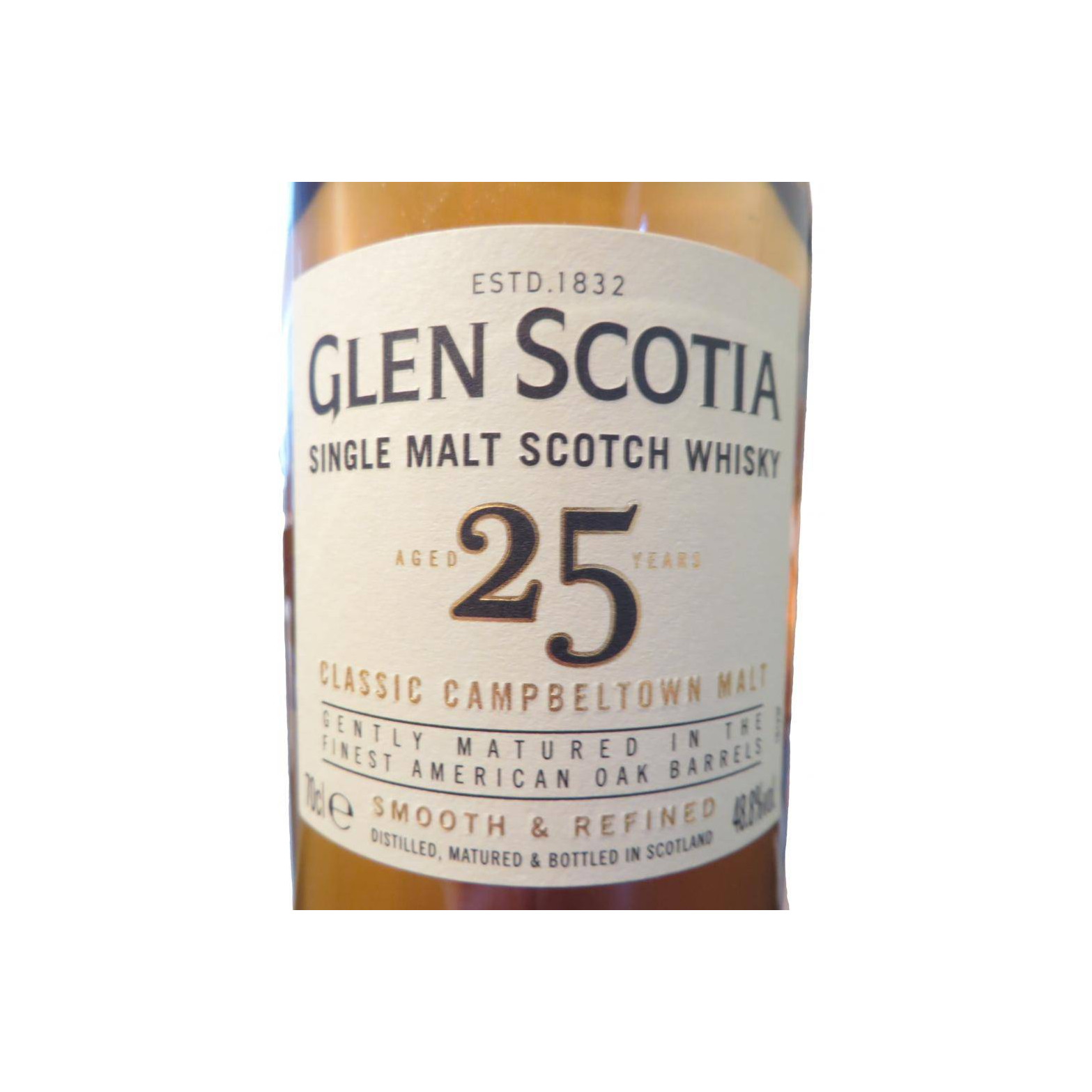 Glen Scotia 25 Years Single Malt Whisky 3