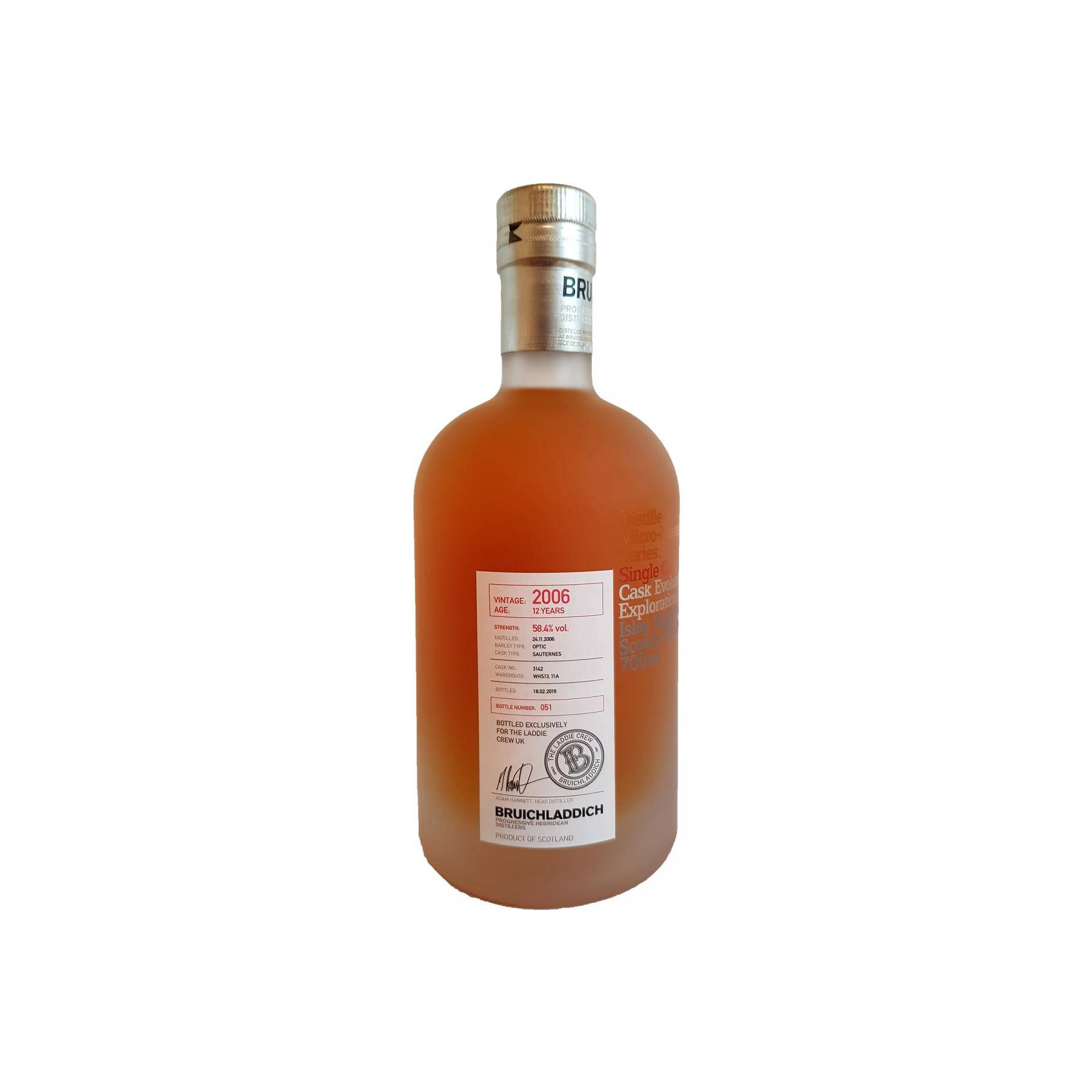 Bruichladdich 2006 12 Years Single Malt Whisky
