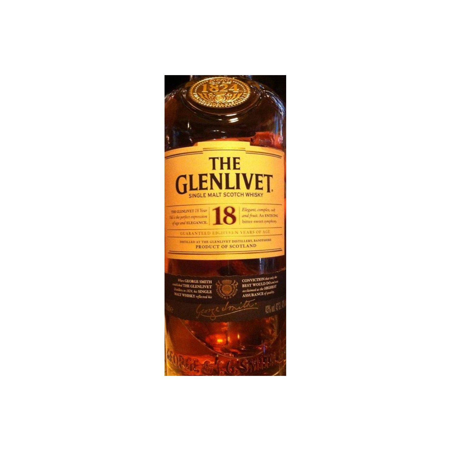 The Glenlivet 18 Years Single Malt Whisky 3