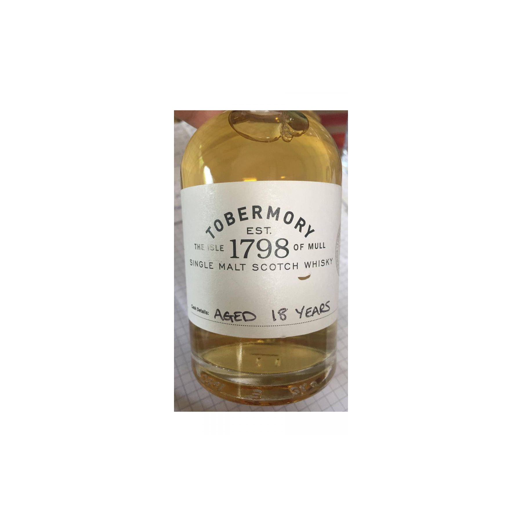 Tobermory 18 Years Single Malt Whisky