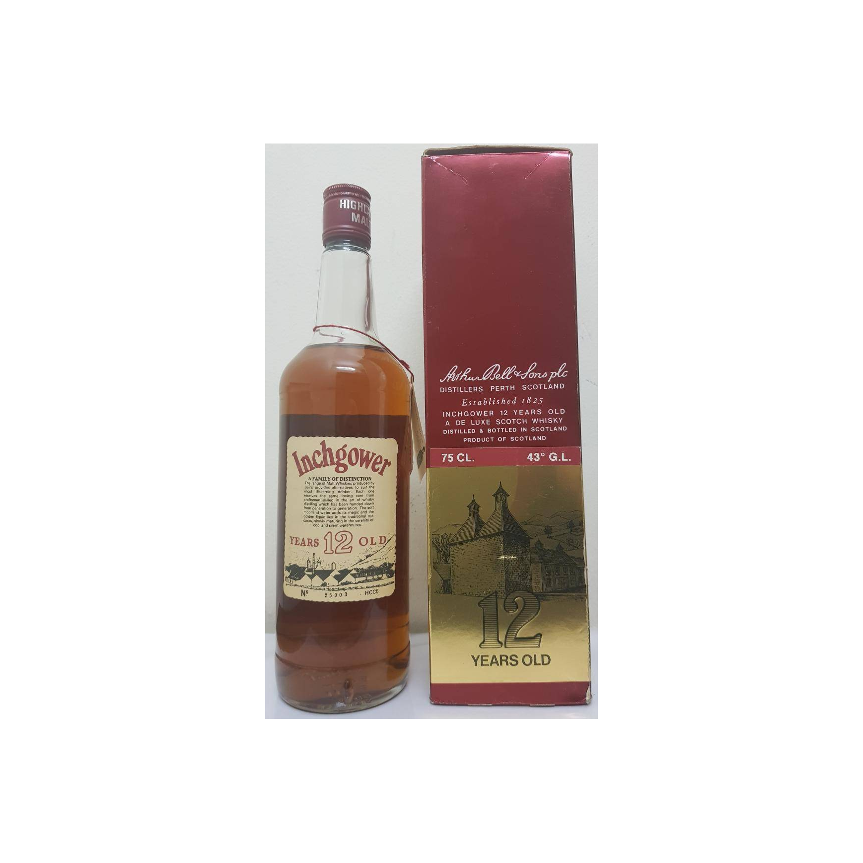 Inchgower 12 Years Single Malt Whisky 3