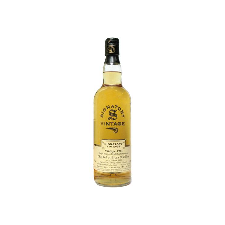 Brora Vintage Collection 1981 19 Years Single Malt Whisky