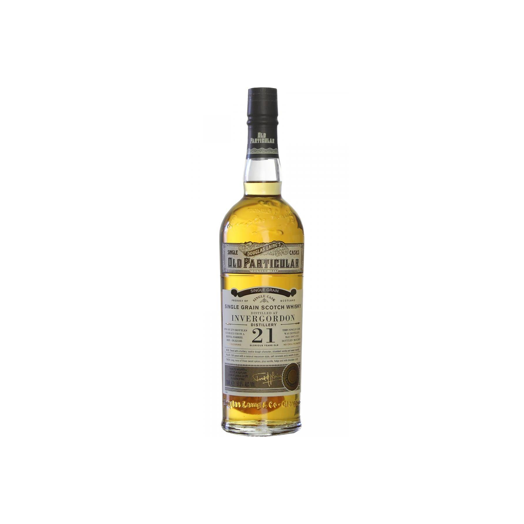 Invergordon Old Particular 1997 21 Years Single Grain Whisky