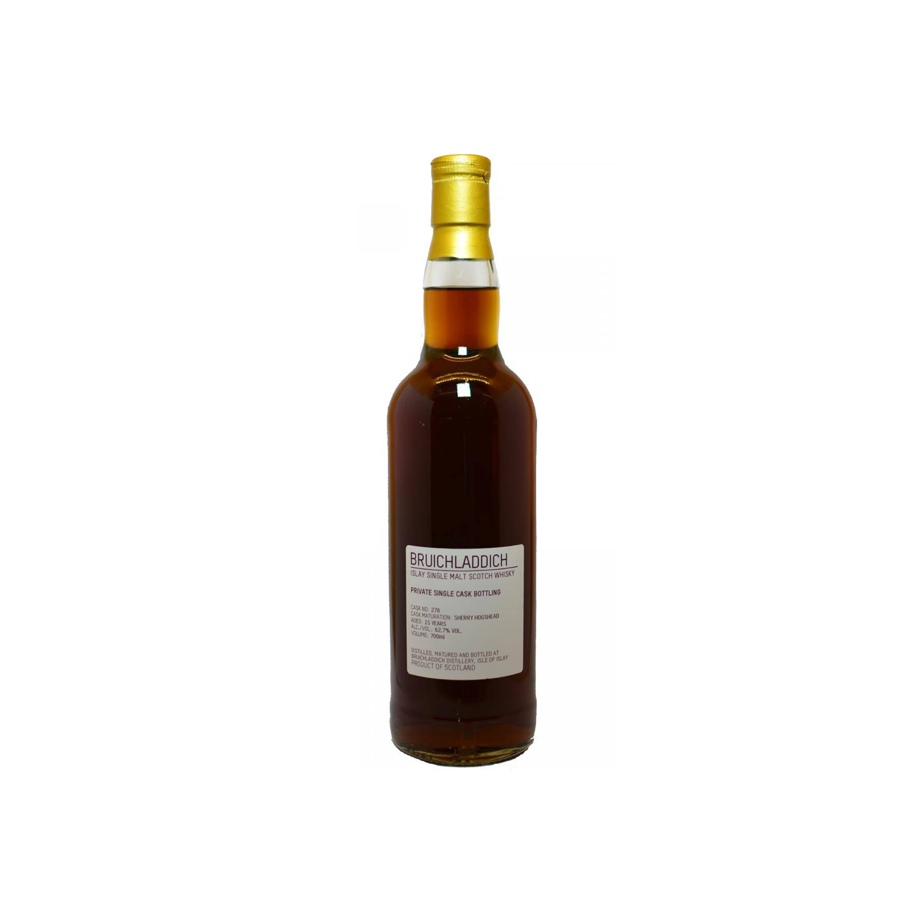 Bruichladdich 15 Years Single Malt Whisky