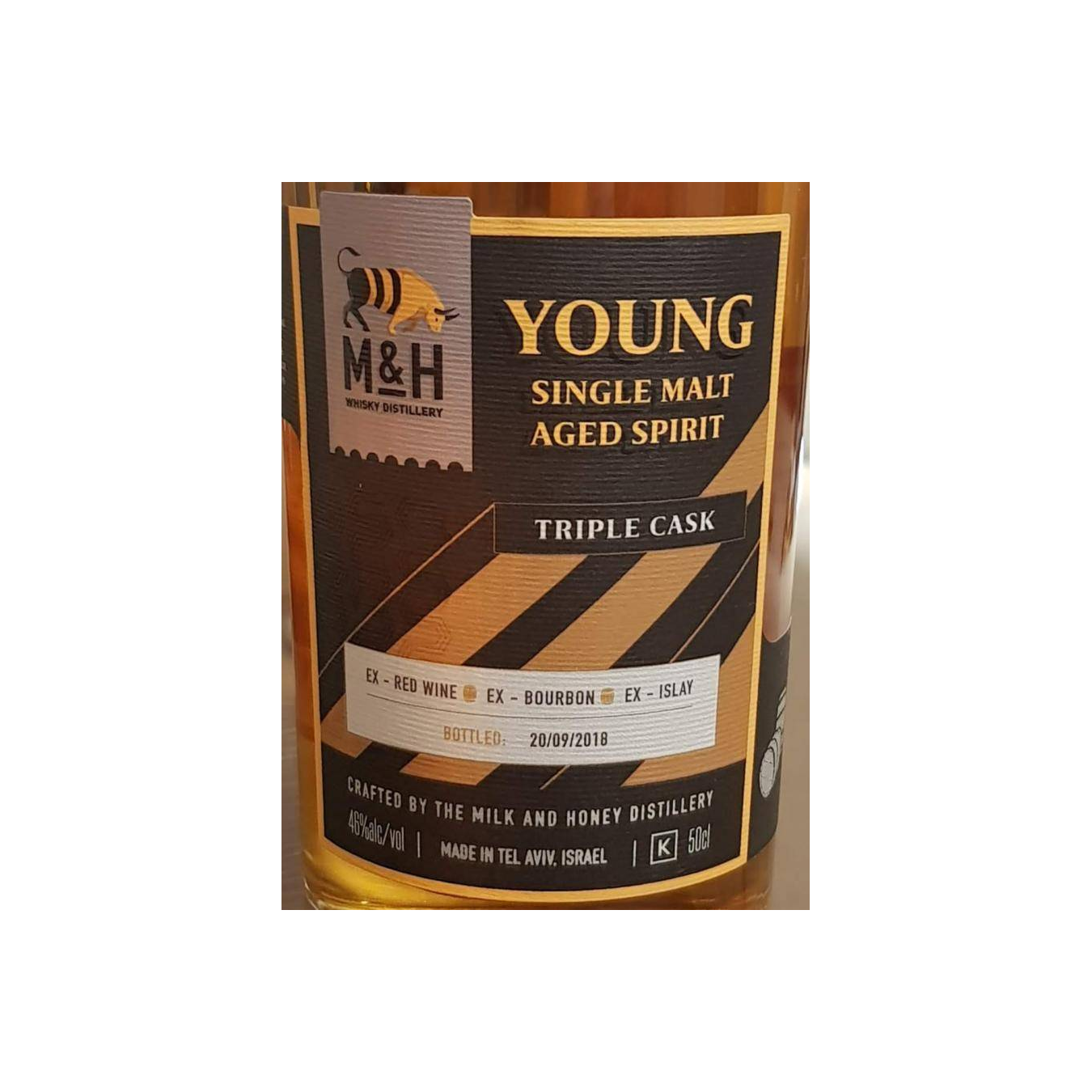 M&H Young Single Malt Aged Spirit 3