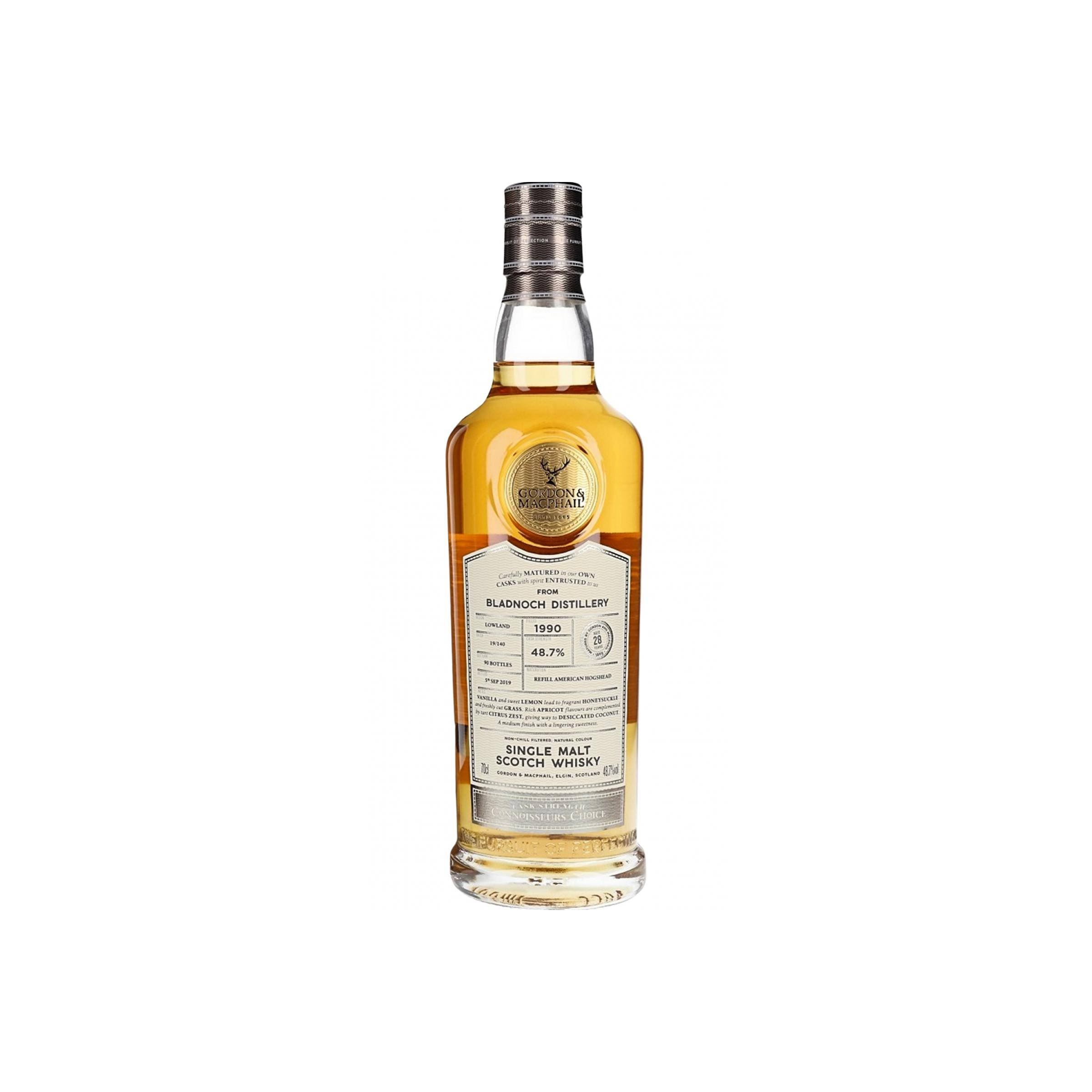 Bladnoch Connoisseurs Choice - Cask Strength 1990 28 Years Single Malt Whisky