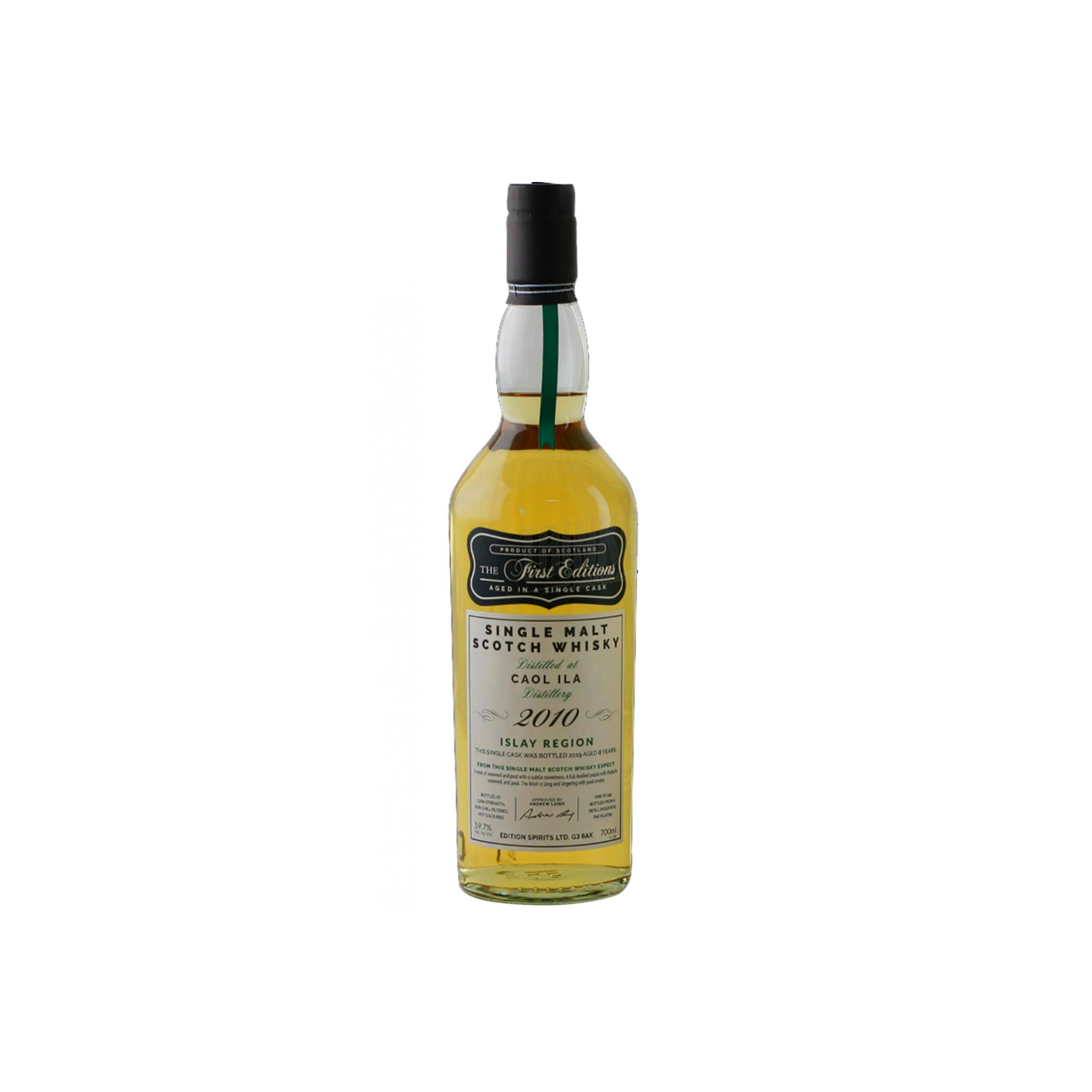 Caol Ila The First Editions 2010 8 Years Single Malt Whisky