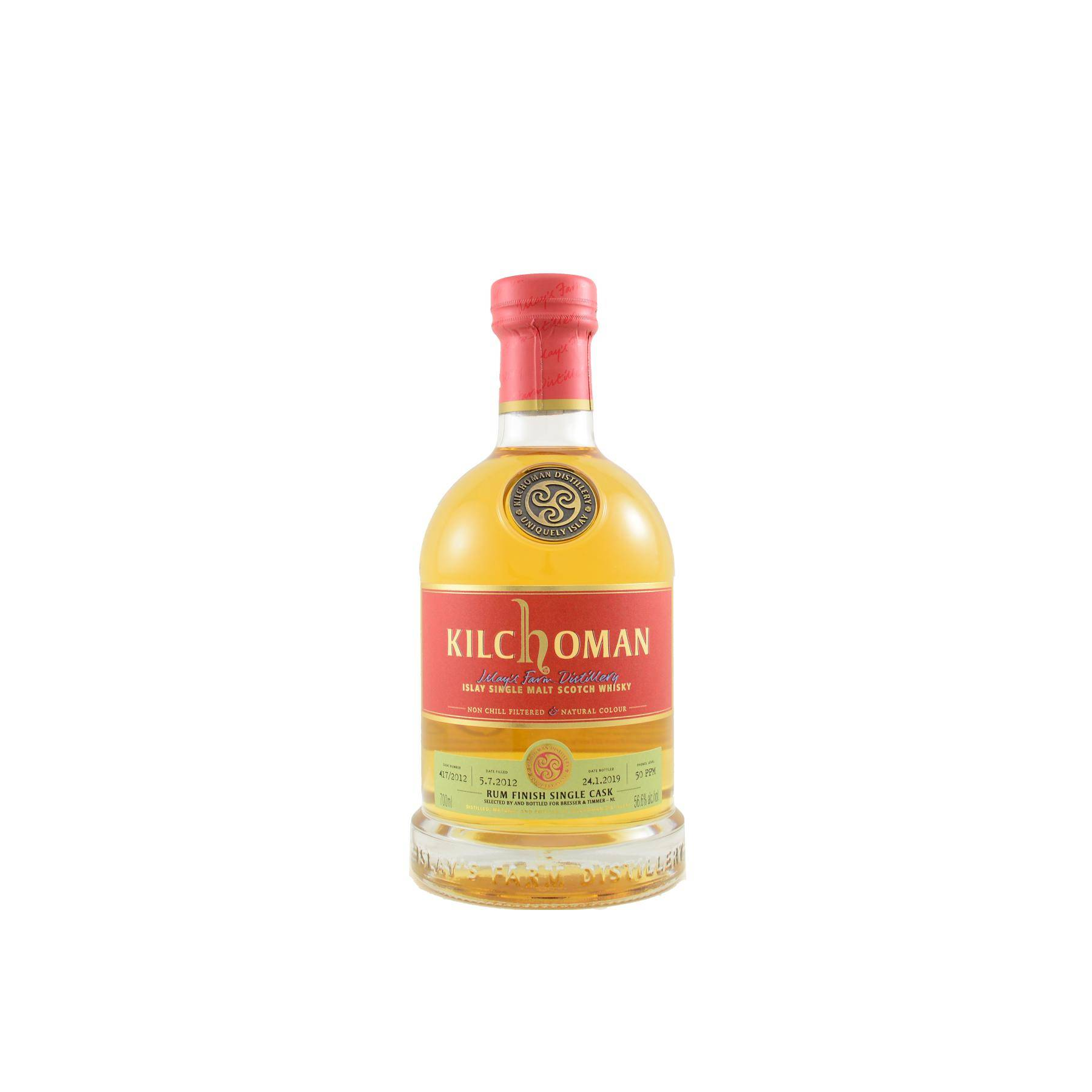 Kilchoman 2012 6 Years Single Malt Whisky