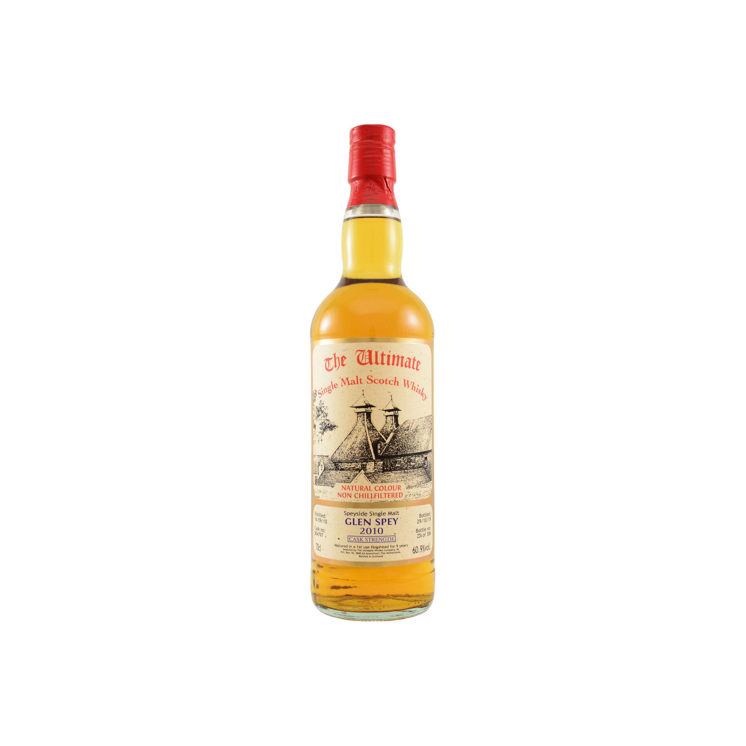 Glen Spey 2010 9 Years Single Malt Whisky