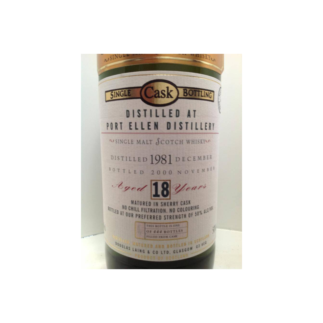 Port Ellen Old Malt Cask 1981 18 Years Single Malt Whisky 2
