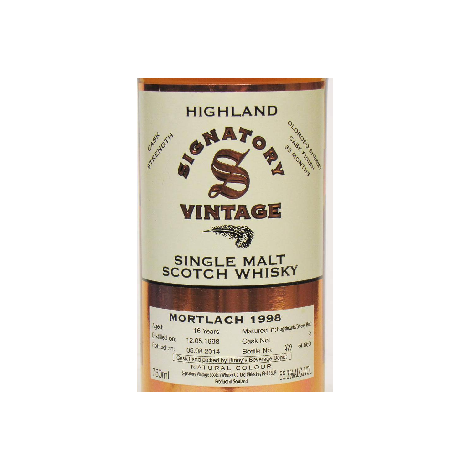Mortlach Vintage Collection 1998 16 Years Single Malt Whisky 2