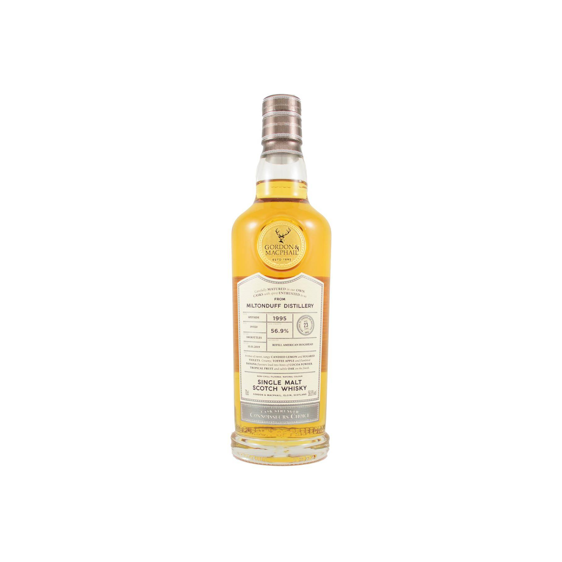 Miltonduff Connoisseurs Choice - Cask Strength 1995 23 Years Single Malt Whisky
