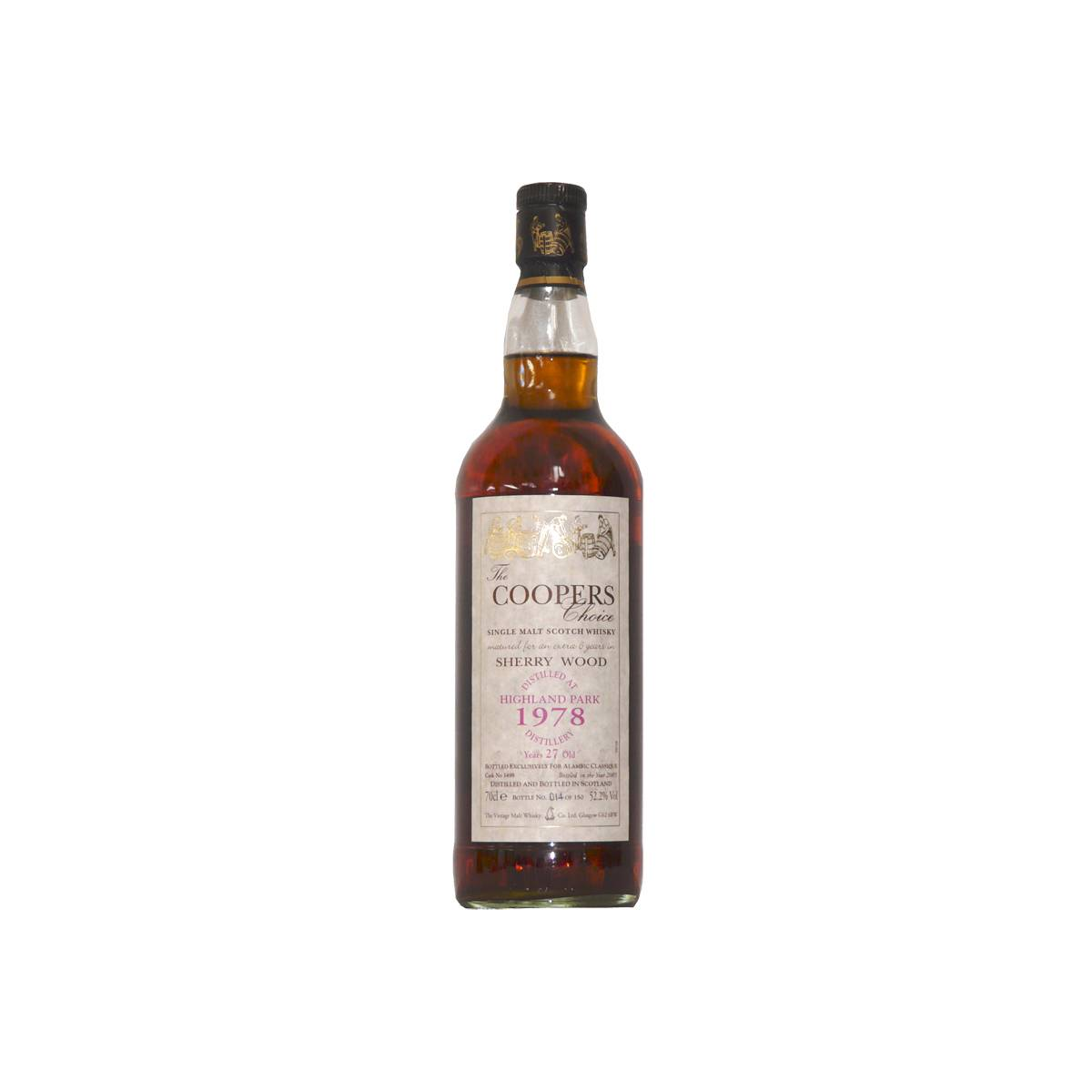 Highland Park The Cooper's Choice 1978 27 Years Single Malt Whisky