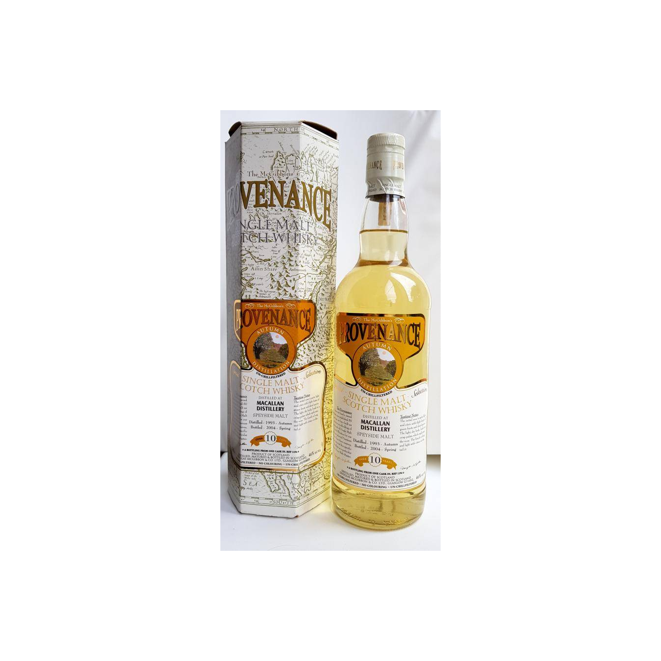 The Macallan McGibbon's Provenance 1993 10 Years Single Malt Whisky 3