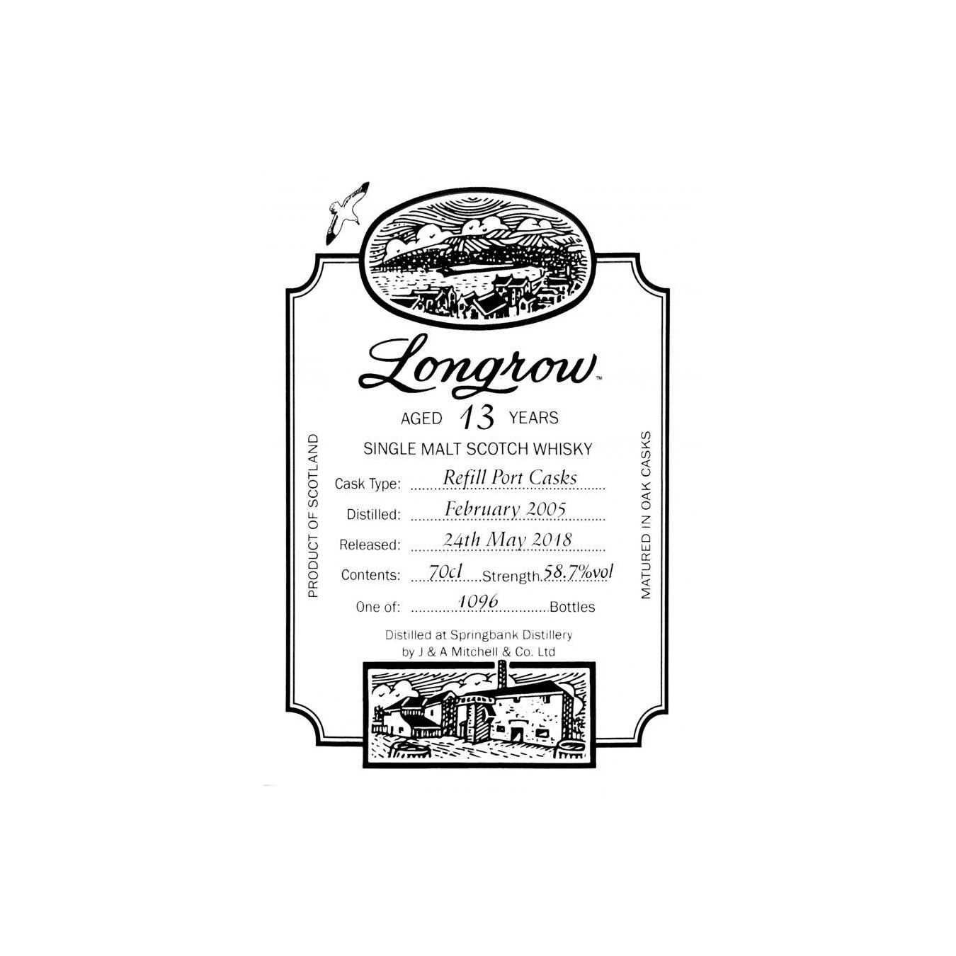 Longrow 2005 13 Years Single Malt Whisky 2