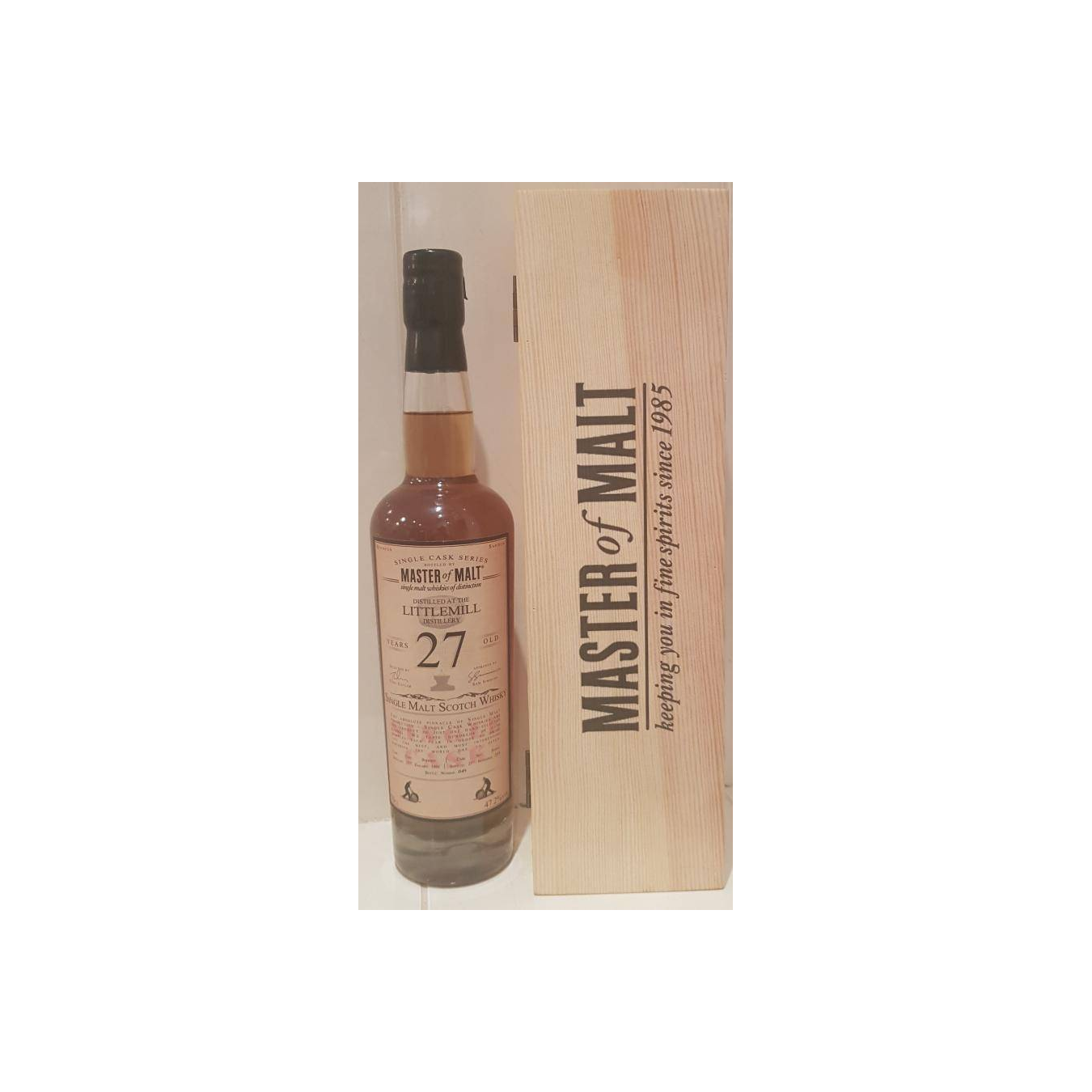 Littlemill Single Cask 1991 27 Years Single Malt Whisky 3