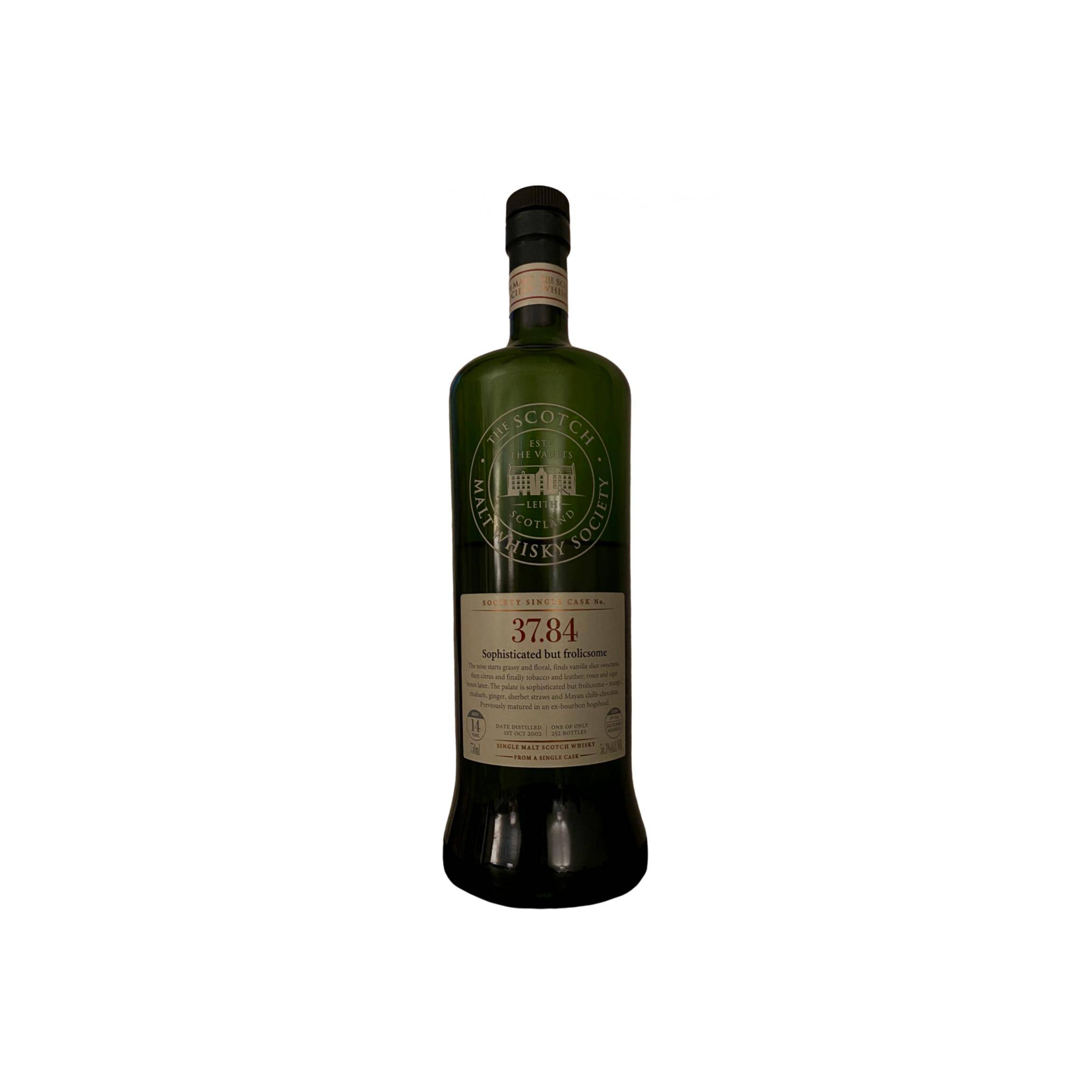 The Scotch Malt Whisky Society 2002 14 Years Single Malt Whisky