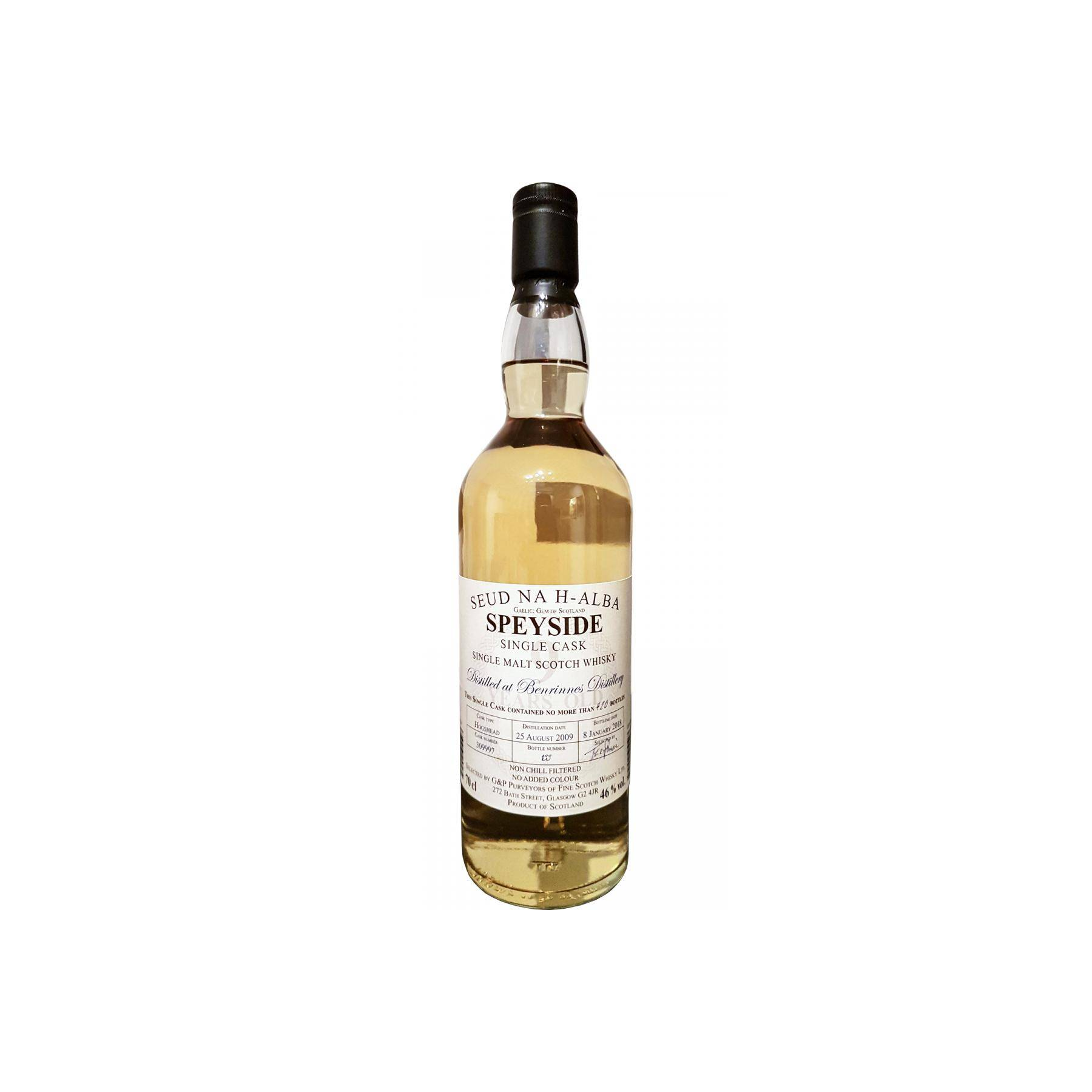Benrinnes 2009 9 Years Single Malt Whisky
