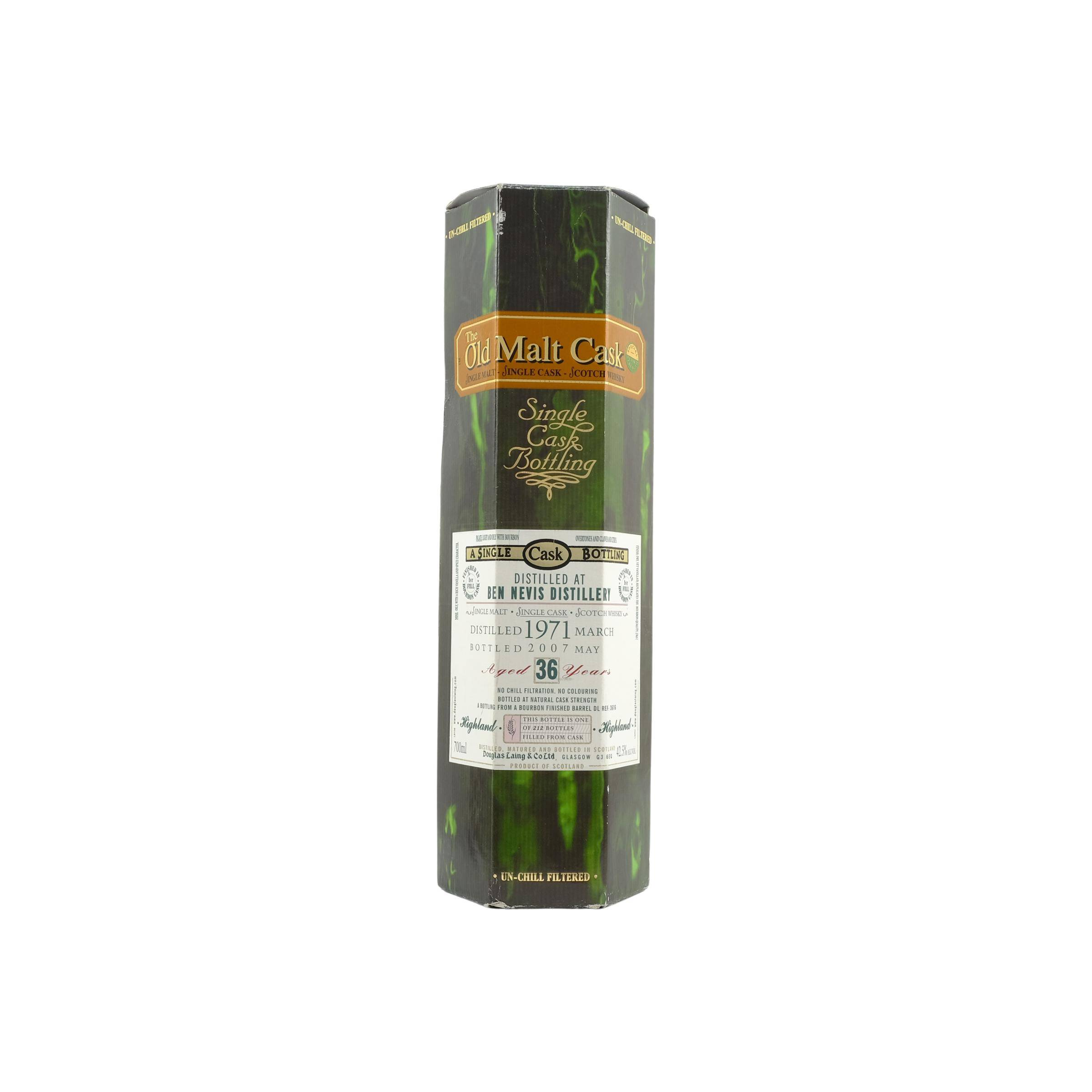 Ben Nevis Old Malt Cask 1971 36 Years Single Malt Whisky 2