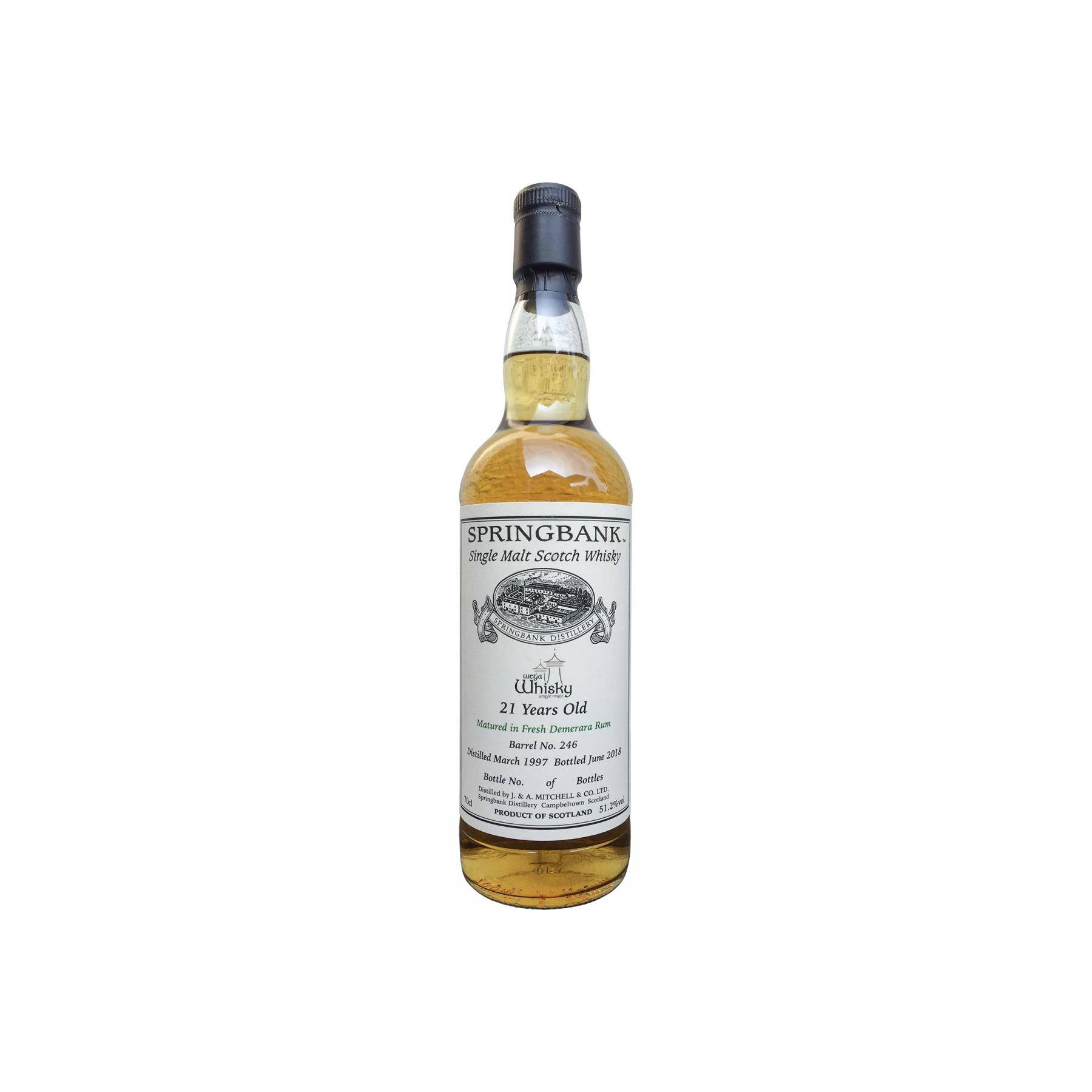 Springbank Private Bottling 1997 21 Years Single Malt Whisky