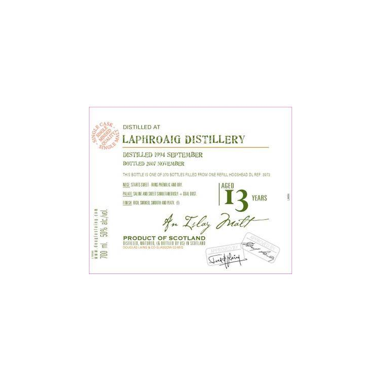 Laphroaig Old Malt Cask 1994 13 Years Single Malt Whisky