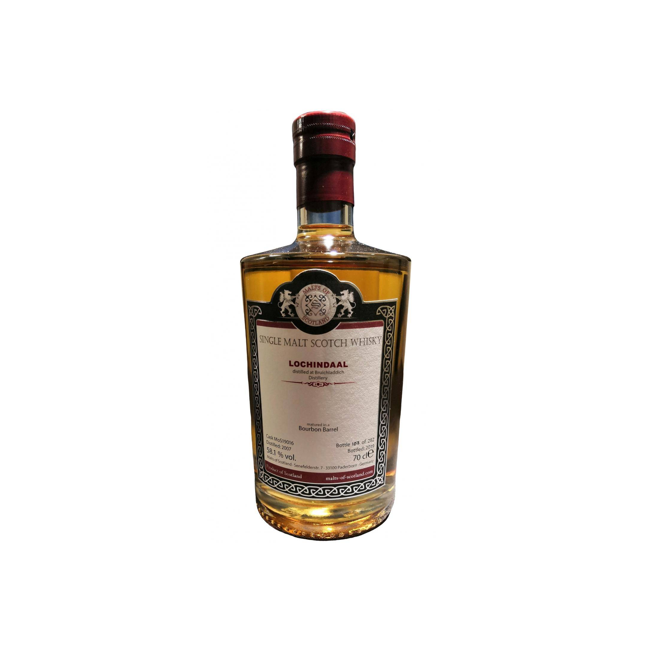 Bruichladdich 2007 12 Years Single Malt Whisky