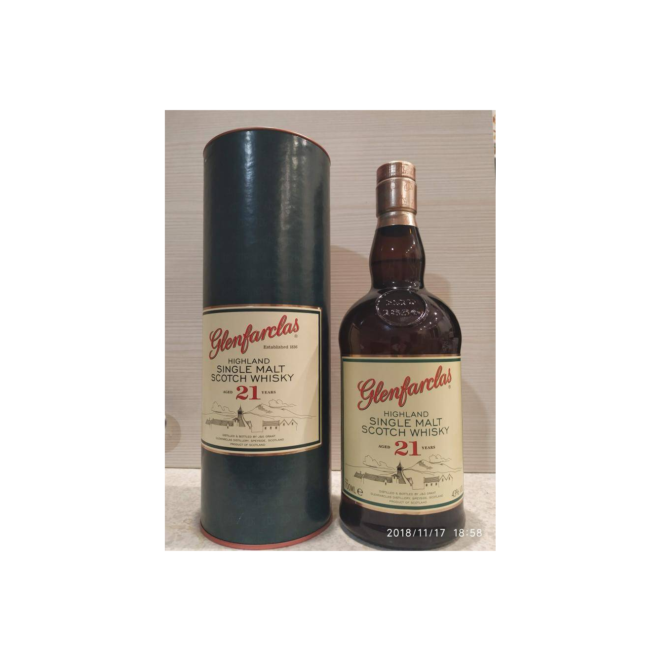 Glenfarclas 21 Years Single Malt Whisky 2