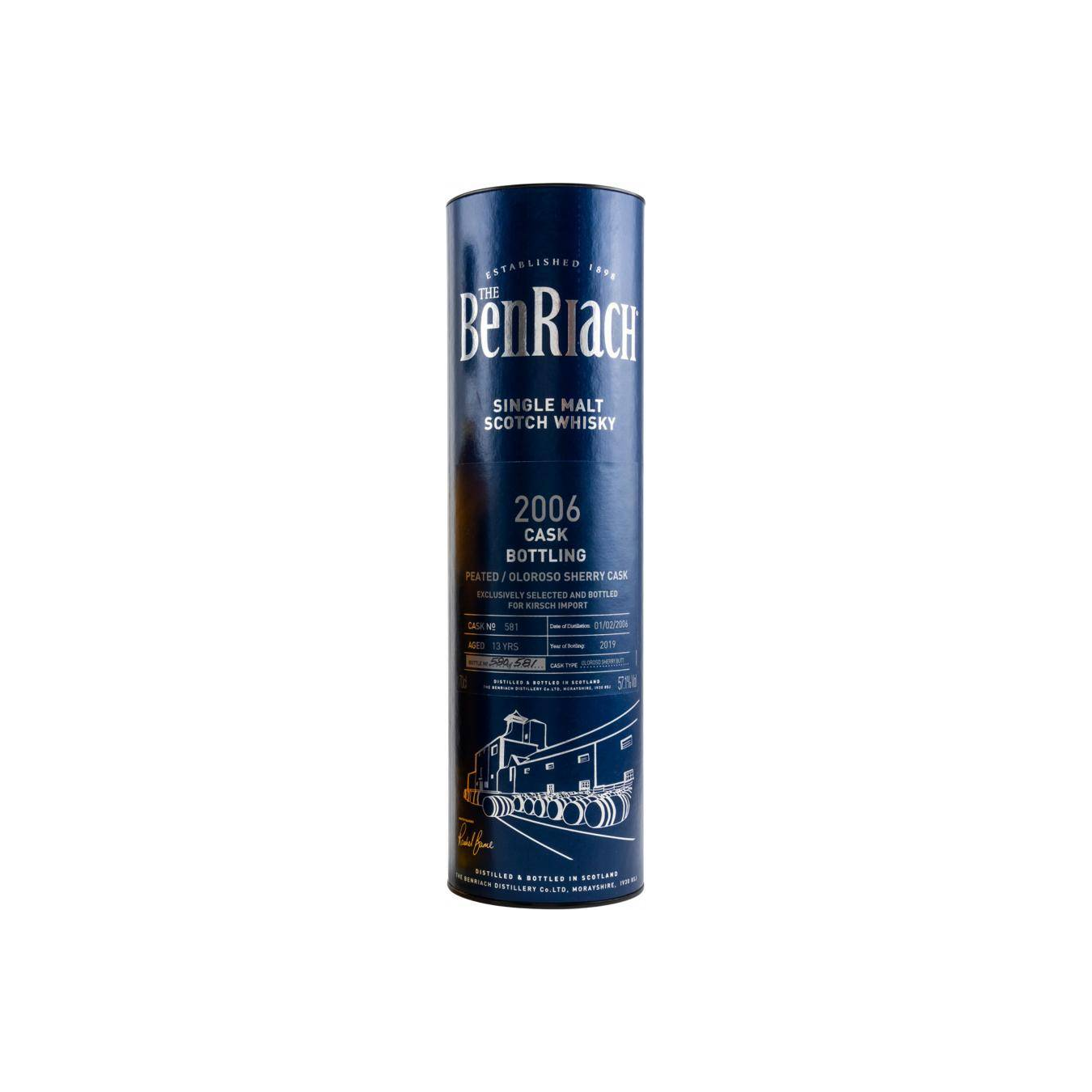 BenRiach Single Cask 2006 13 Years Single Malt Whisky 3