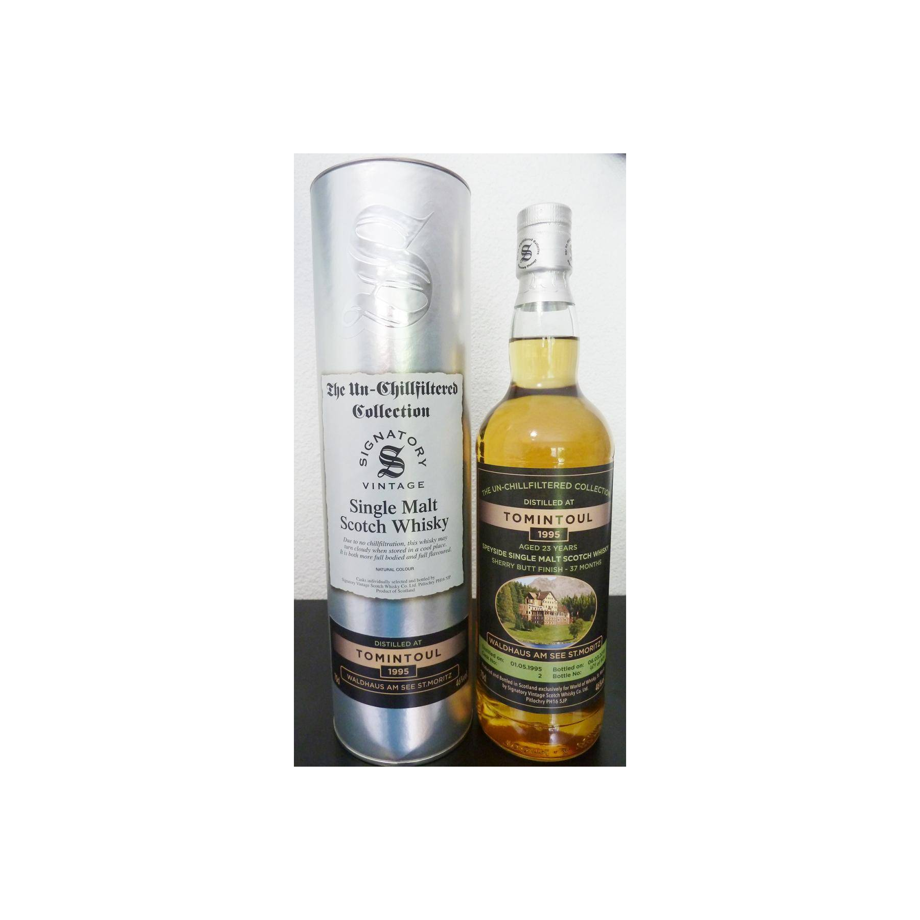 Tomintoul The Un-Chillfiltered Collection 1995 23 Years Single Malt Whisky 2