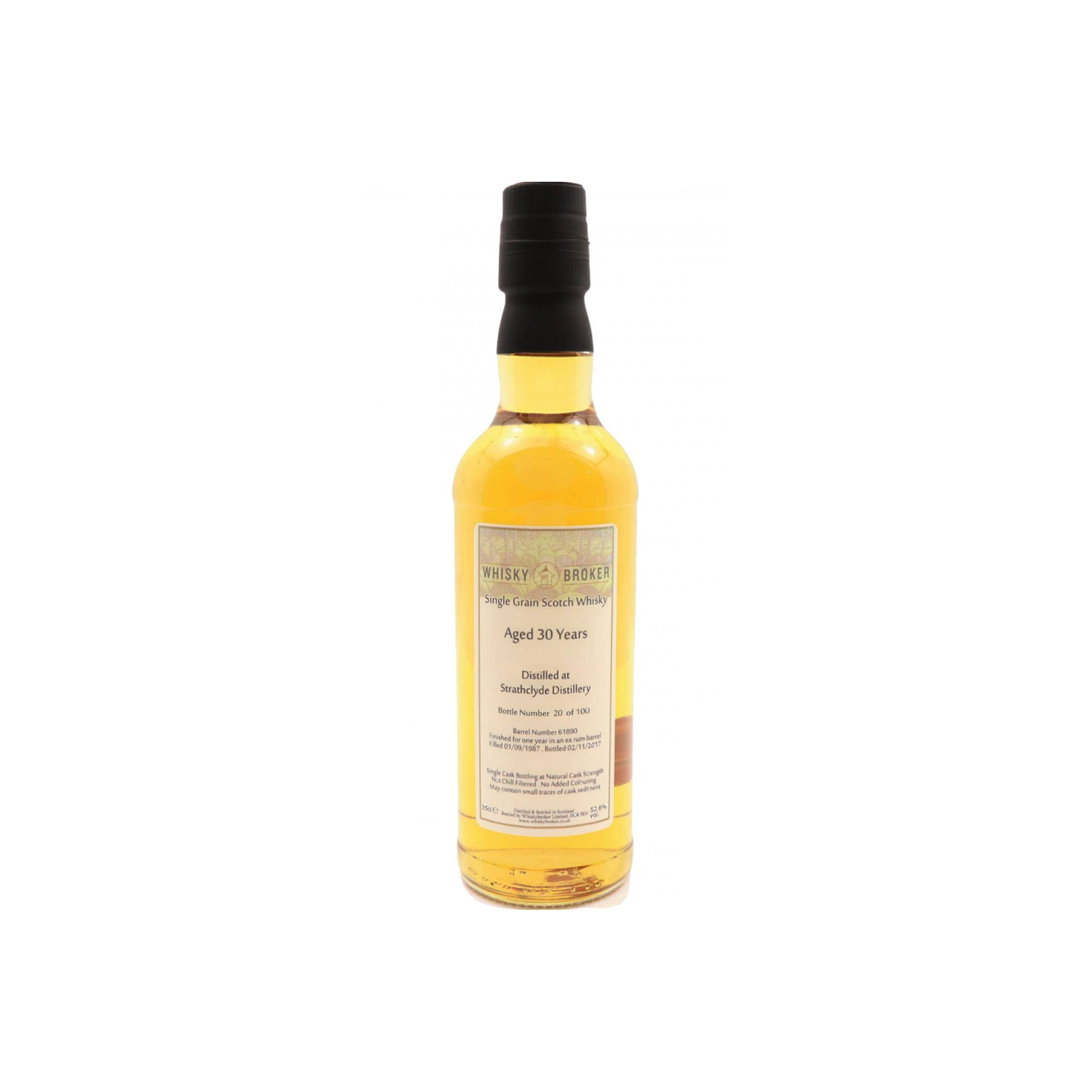 Strathclyde 1987 30 Years Single Grain Whisky