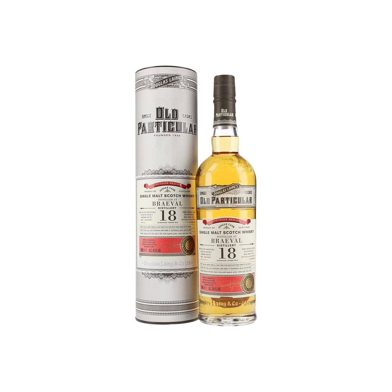 Braeval Old Particular 2001 18 Years Single Malt Whisky 2