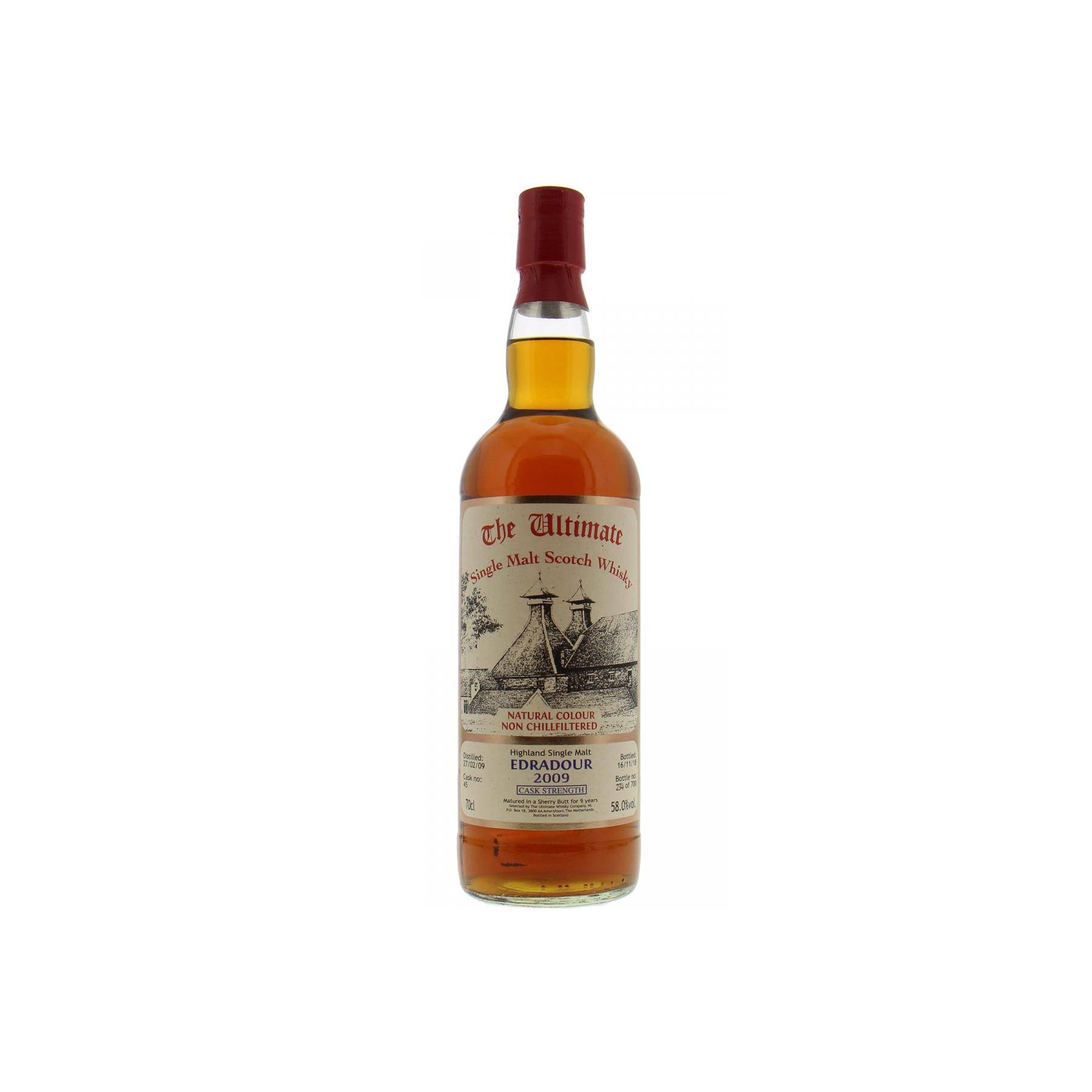 Edradour 2009 9 Years Single Malt Whisky 2