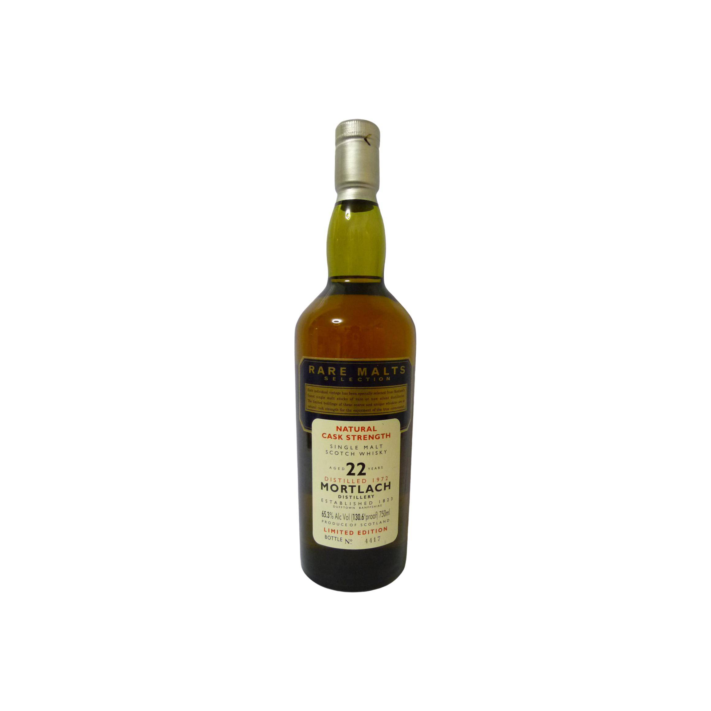 Mortlach 1972 22 Years Single Malt Whisky