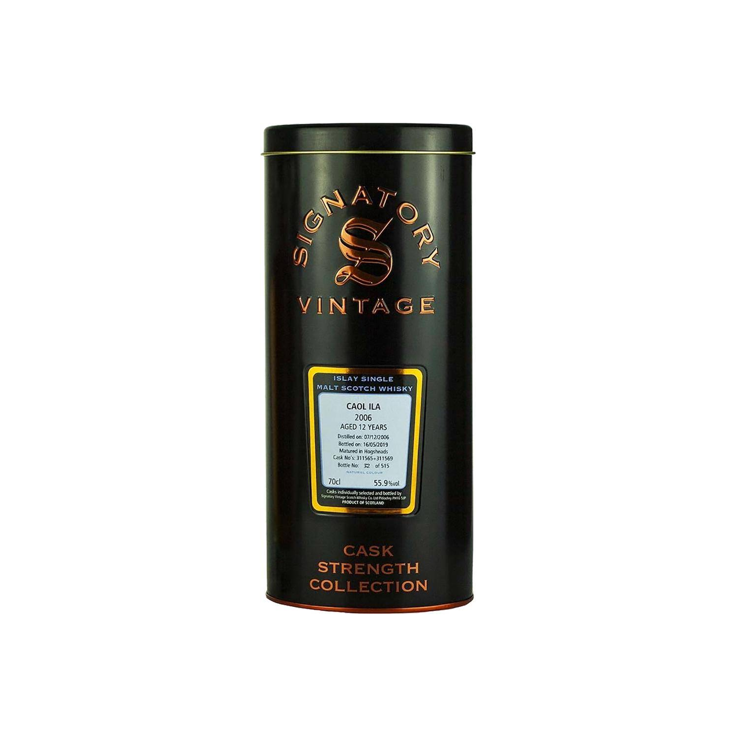 Caol Ila Cask Strength Collection 2006 12 Years Single Malt Whisky 2